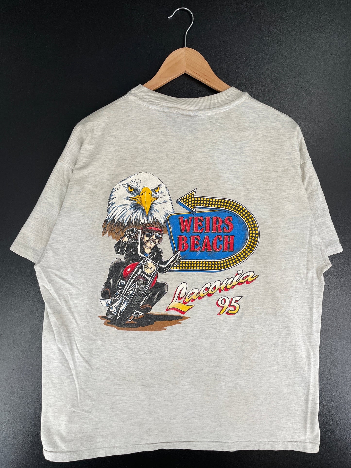 1995 HARLEY DAVIDSON Made in USA Size XL Vintage T-shirt / F4319T