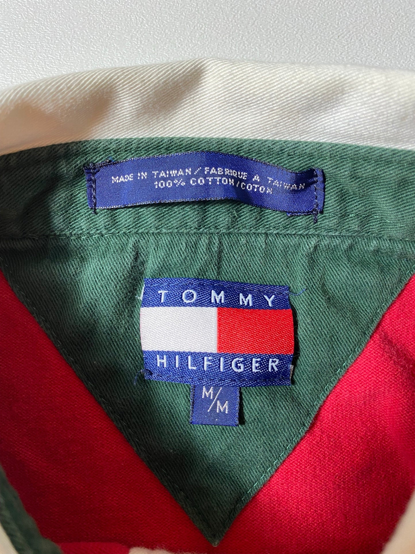90’s TOMMY HILFIGER Size Rugby-Shirt / F8629R
