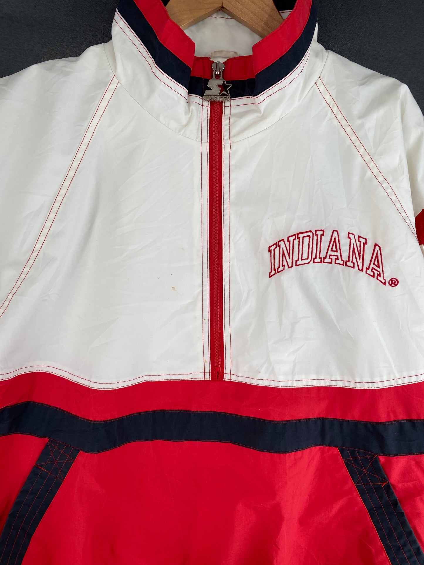 90’s STARTER X INDIANA Size L Vintage College Nylon Jacket / E9058N
