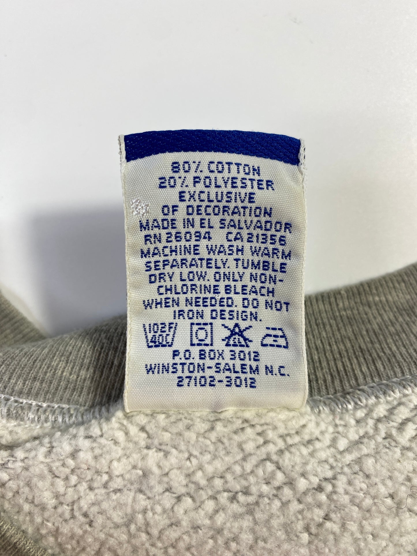 00' WASHINGTON WIZARDS Size L Vintage NBA Sweat-Shirt / F268S