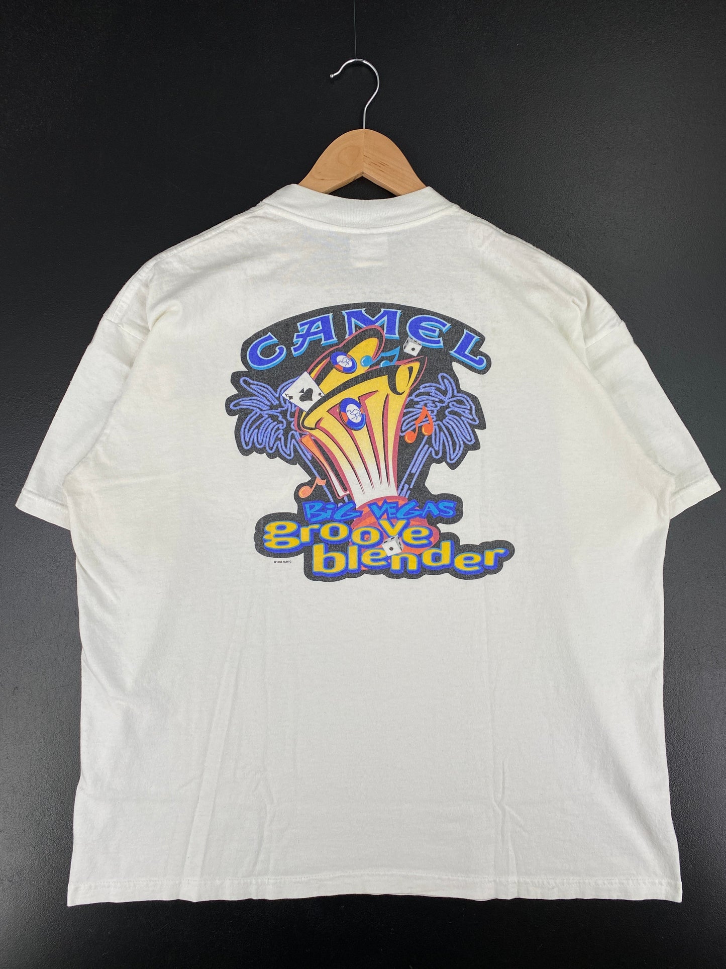 1996 CAMEL GROOVE BLENDER Size XL Vintage T-Shirt / E9866T