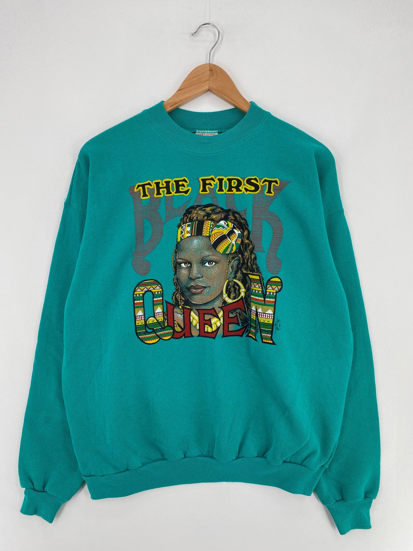 1993 THE FIRST BLACK QUEEN Size XL Vintage Sweat-Shirt / G3914S
