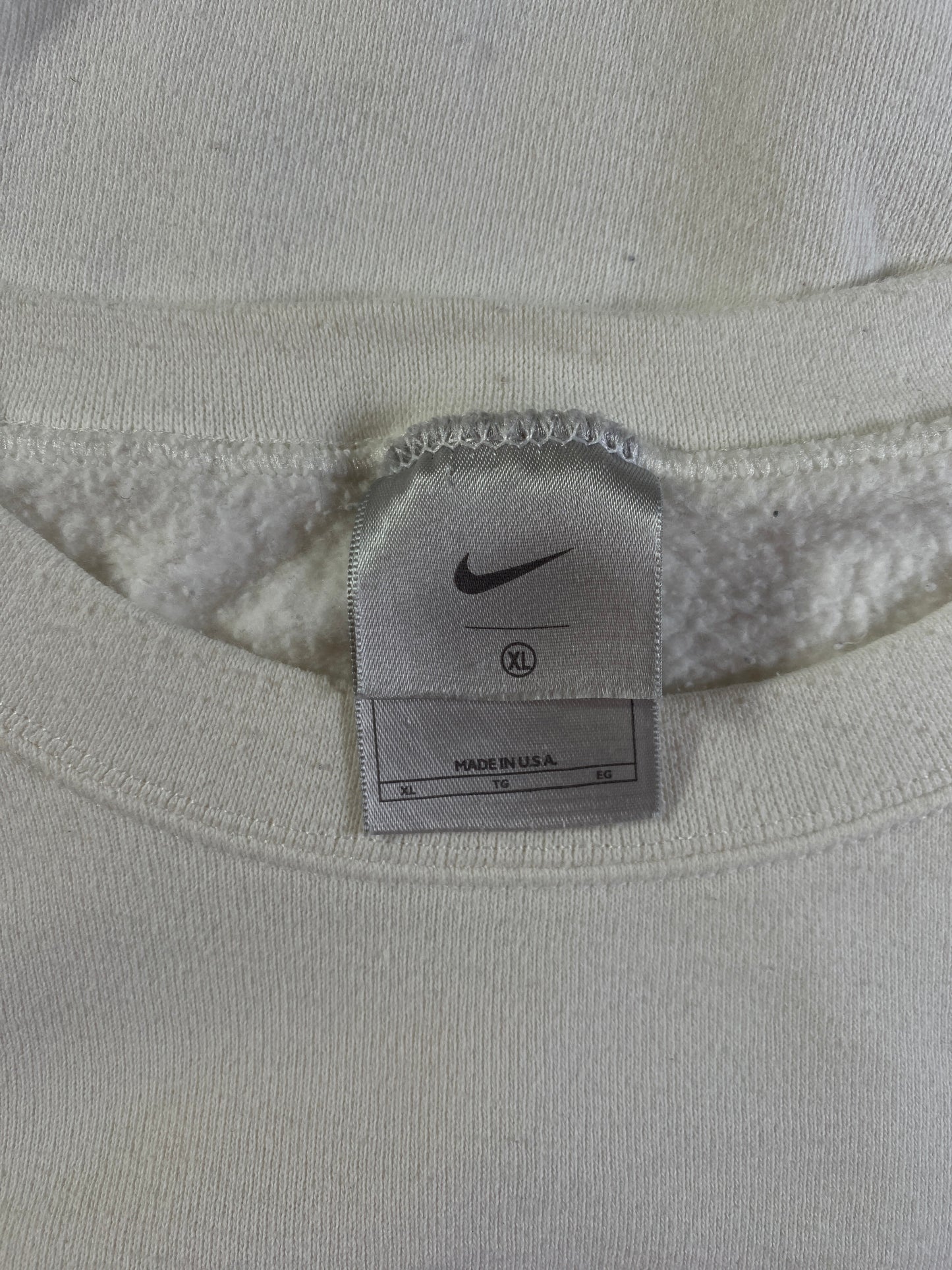 90's NIKE Made in USA Size XL Vintage Sweat-shirt / G7324S
