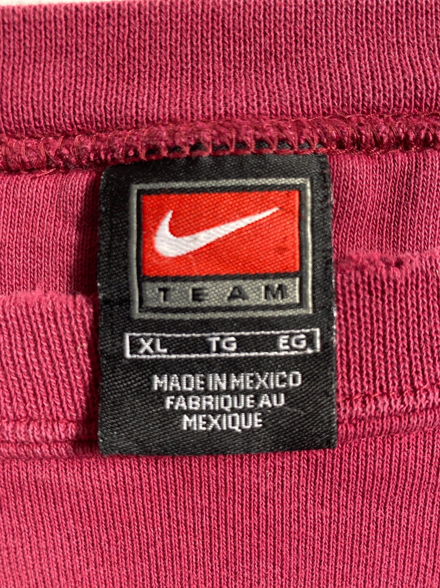 00' NIKE MINI SWOOSH Size XL Vintage Sweat-Shirt / G5594S