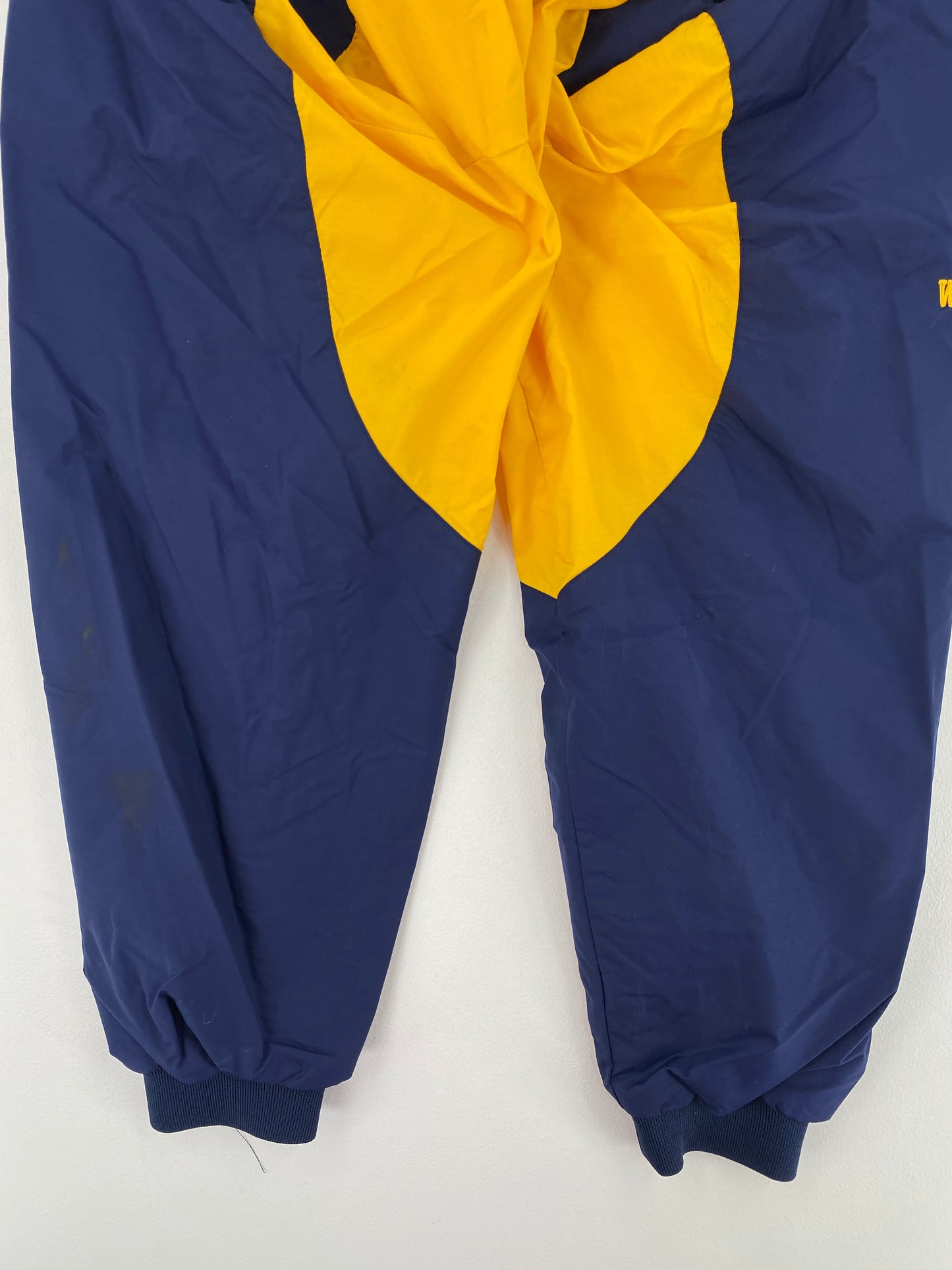 00' NIKE x WEST VIRGINIA Size L Vintage College Nylon Jacket / F510N
