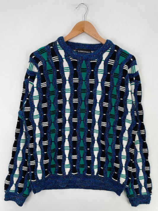 Vintage COOGI Style Size L Acrylic Knit Sweater / F6379K