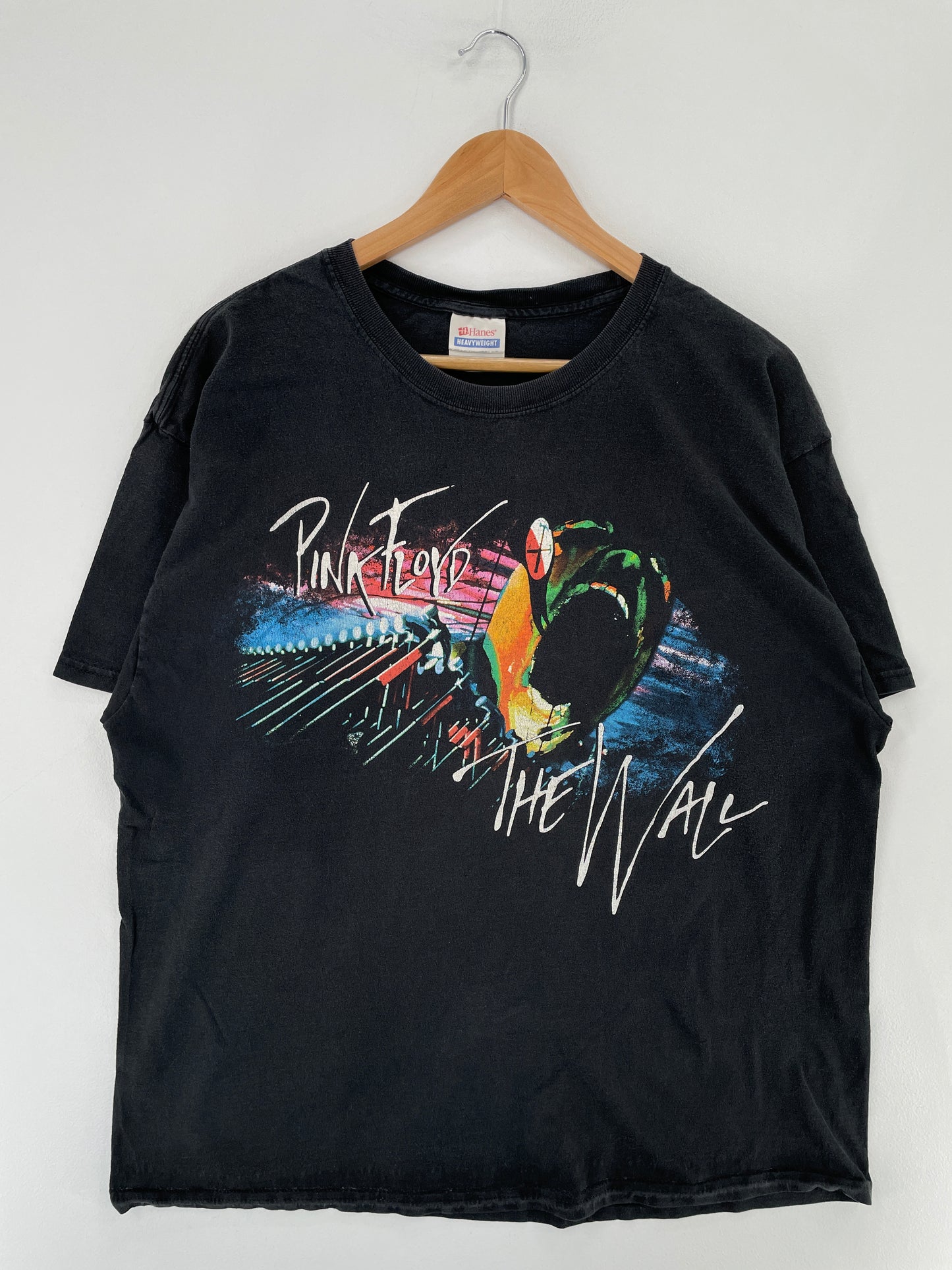 00' PINK FLOVD THE WALL Size XL Music T-shirt / E6925T