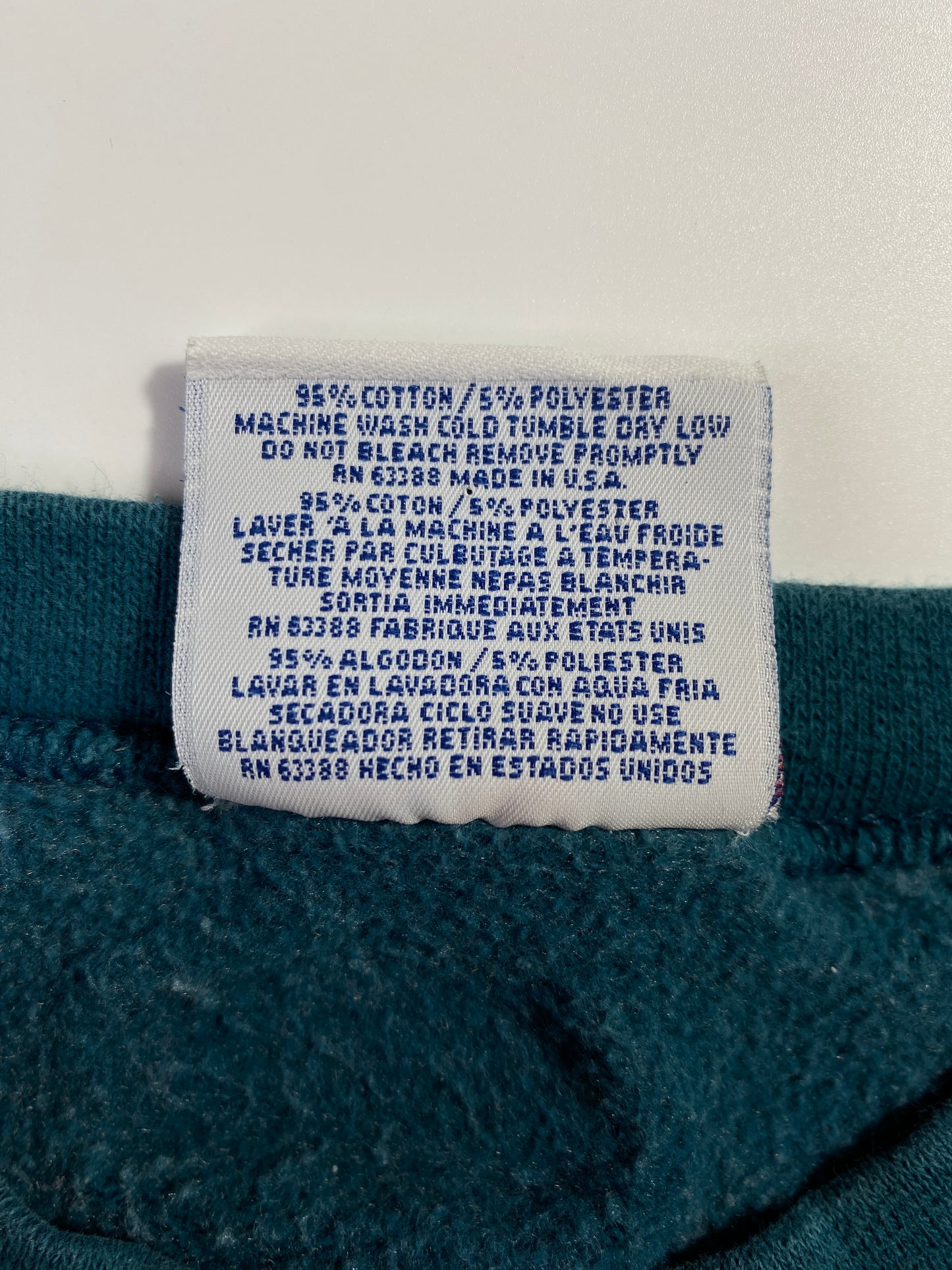 90’s PHILADELPHIA EAGLES Made in USA Size M Vintage NFL Sweat-Shirt / F361S