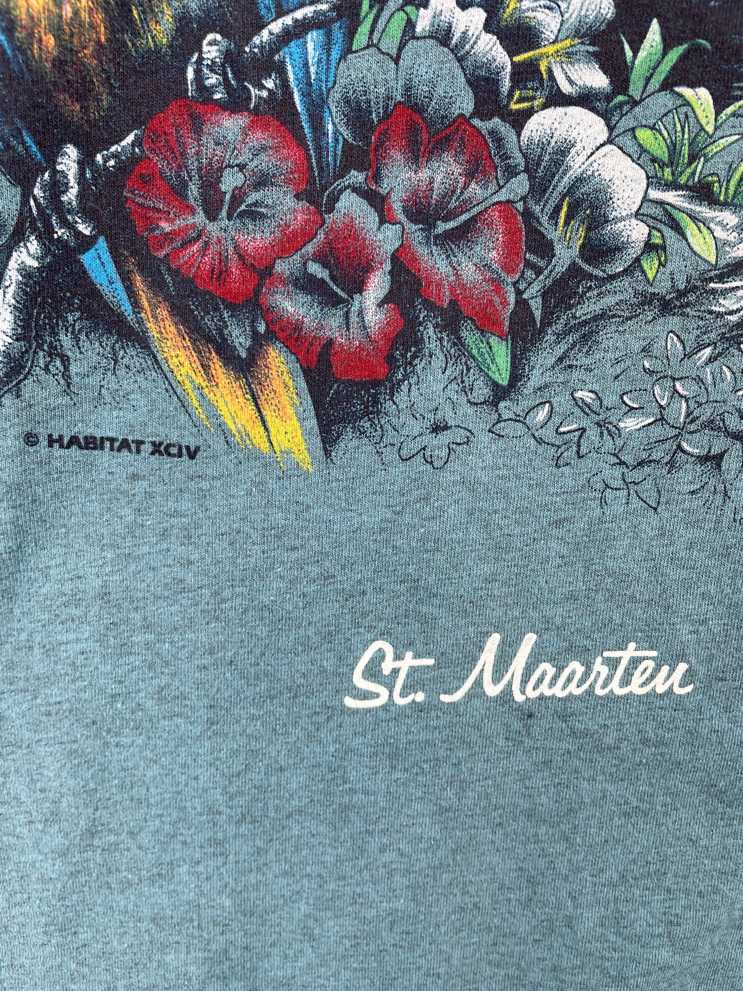 90’s ST. MAARTEU Size M Vintage T-Shirt / F432T