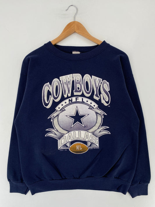 1992 DALLAS COWBOYS Made in USA Size XL NFL Sweat-Shirt / F6400S