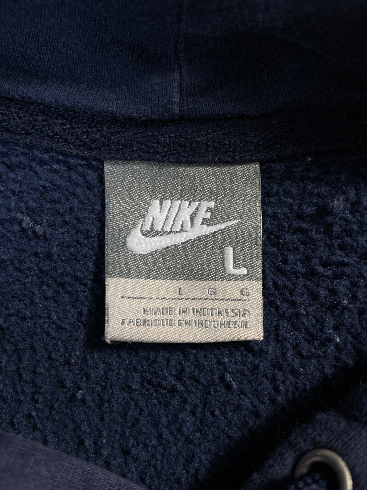 00' NIKE Size L Vintage Hoodie Sweat-Shirt / E7193S