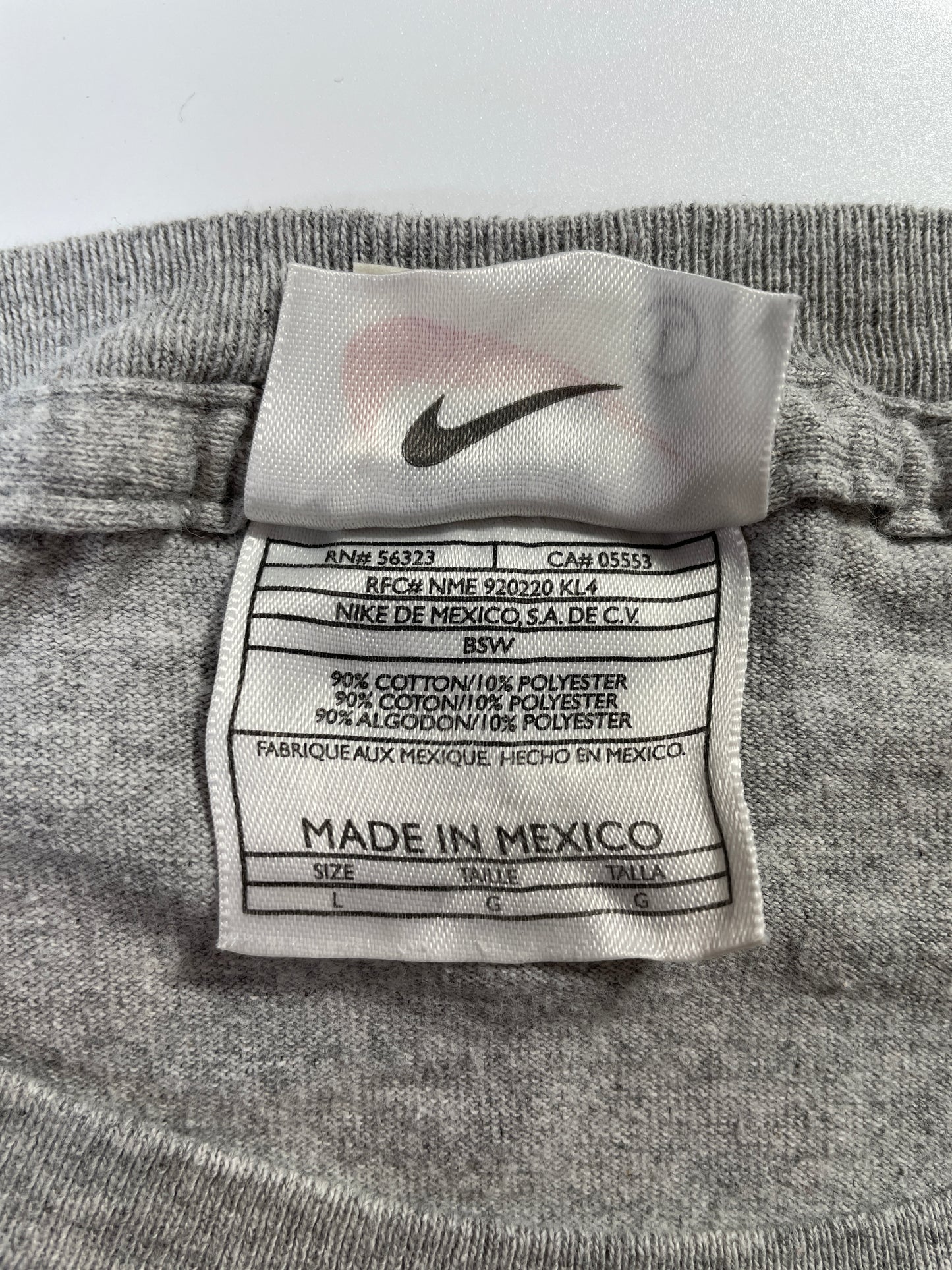 90's NIKE Size L Vintage T-shirt / E7988T