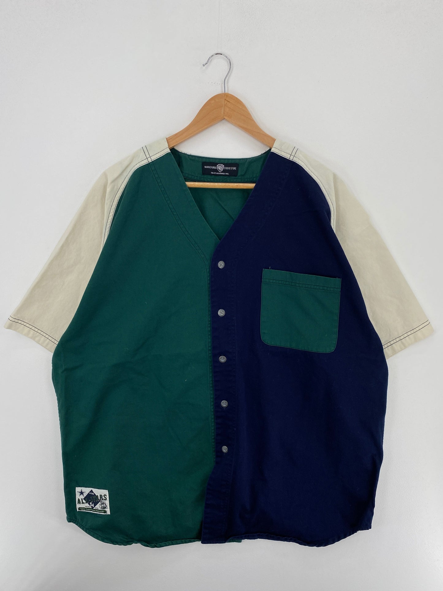 1995 LOONEY TUNES TWEETY Size XL Vintage Button-Up Shirt / E7956B