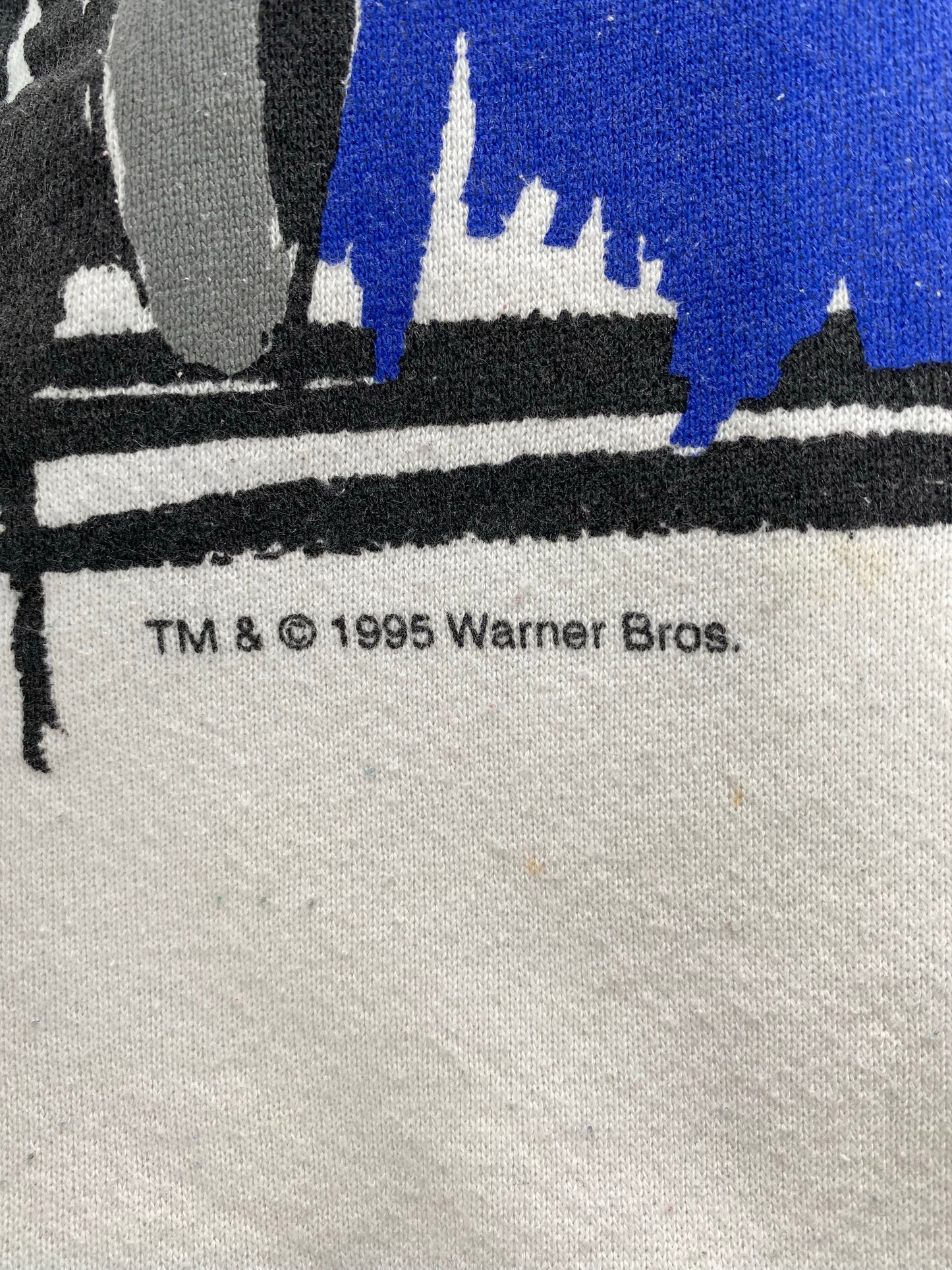 1995 LOONEY TUNES OLYMPIC USA Size L Vintage Sweat-shirt / E8250S