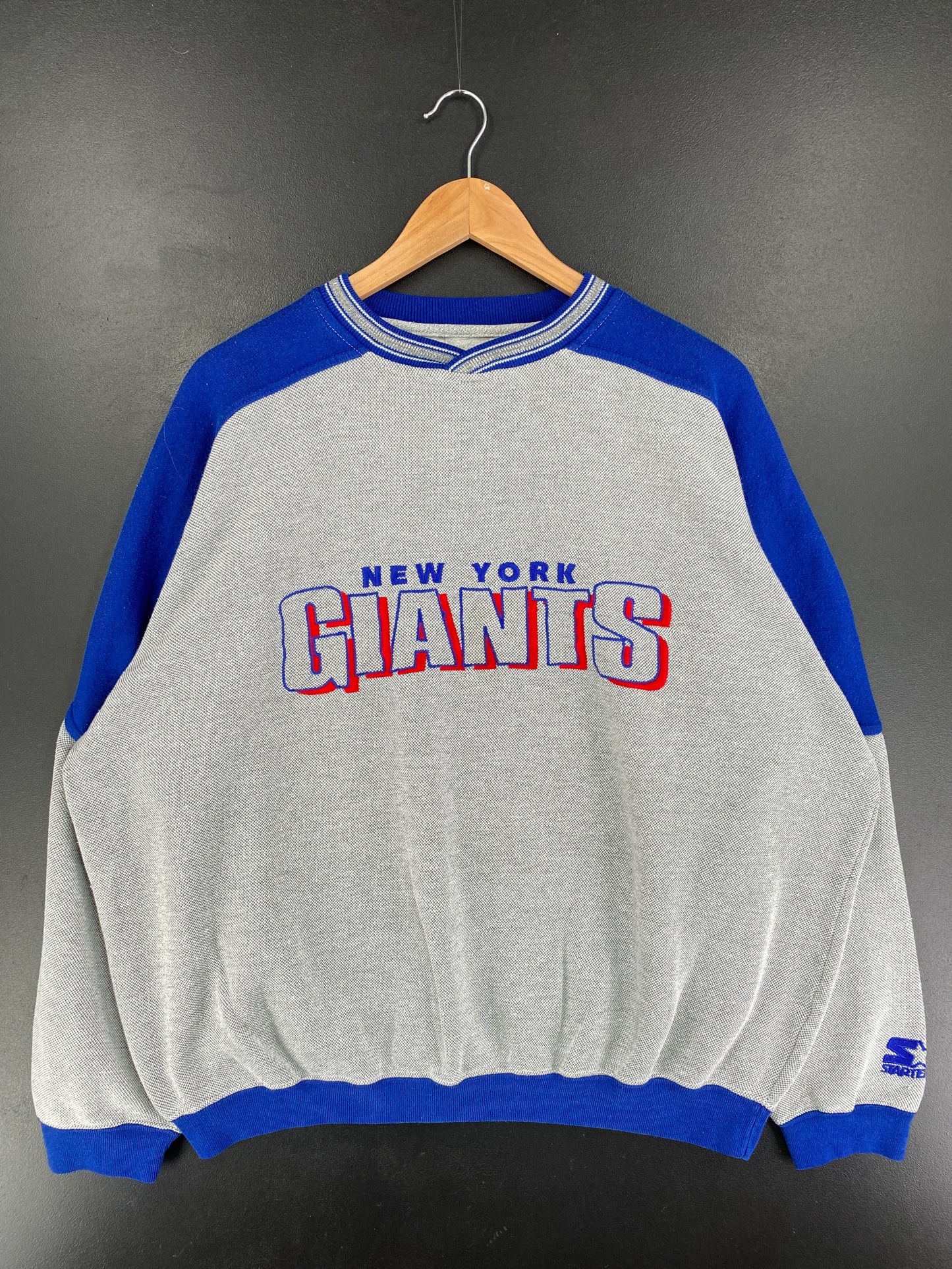 90’s STARTER x NEW YORK GIANTS Size L NFL Sweat-shirt / E9309S