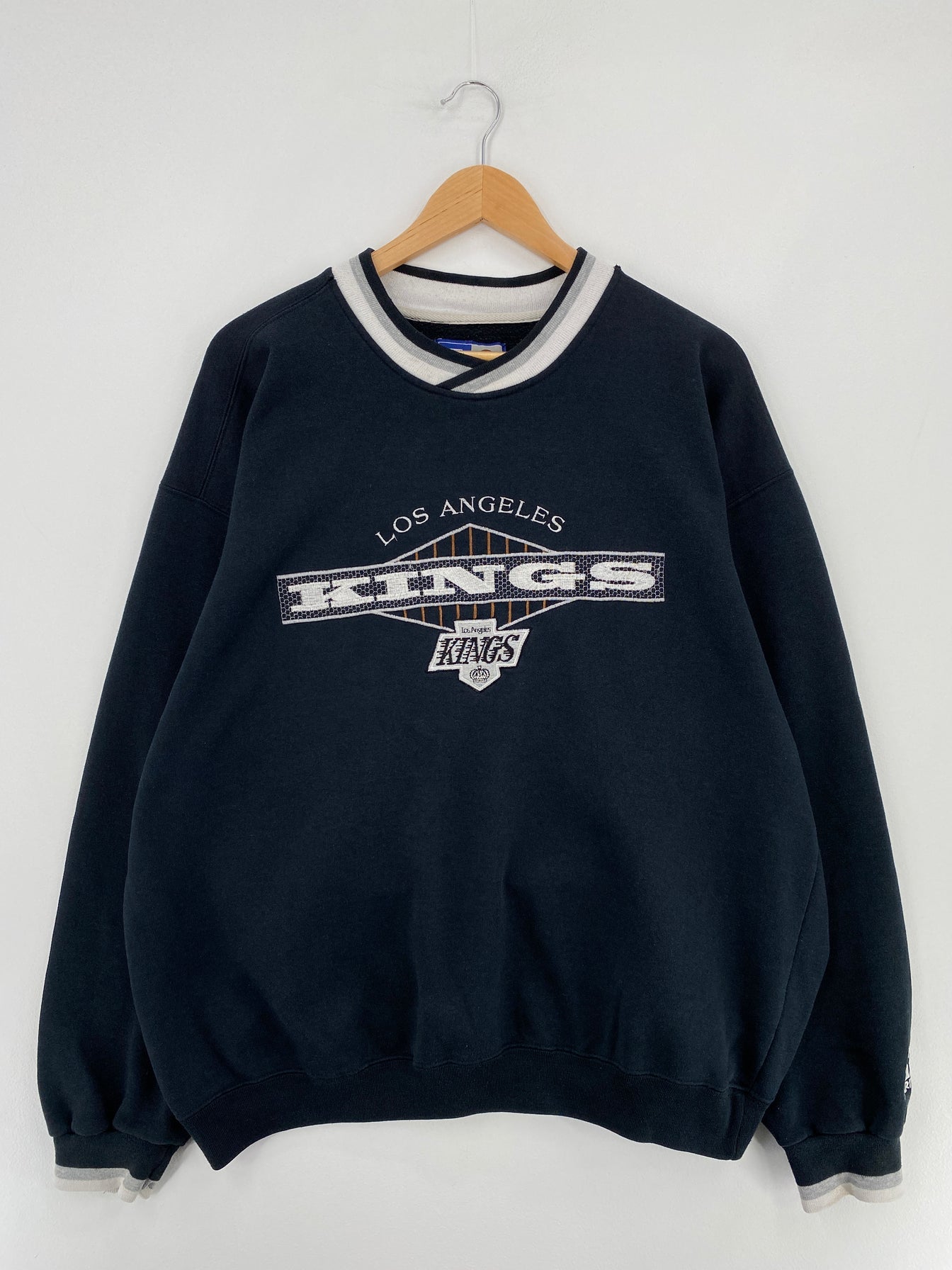 90’s STARTER x LOS ANGELES KINGS Made in USA Size XL Vintage Sweat-shirt / E9673S