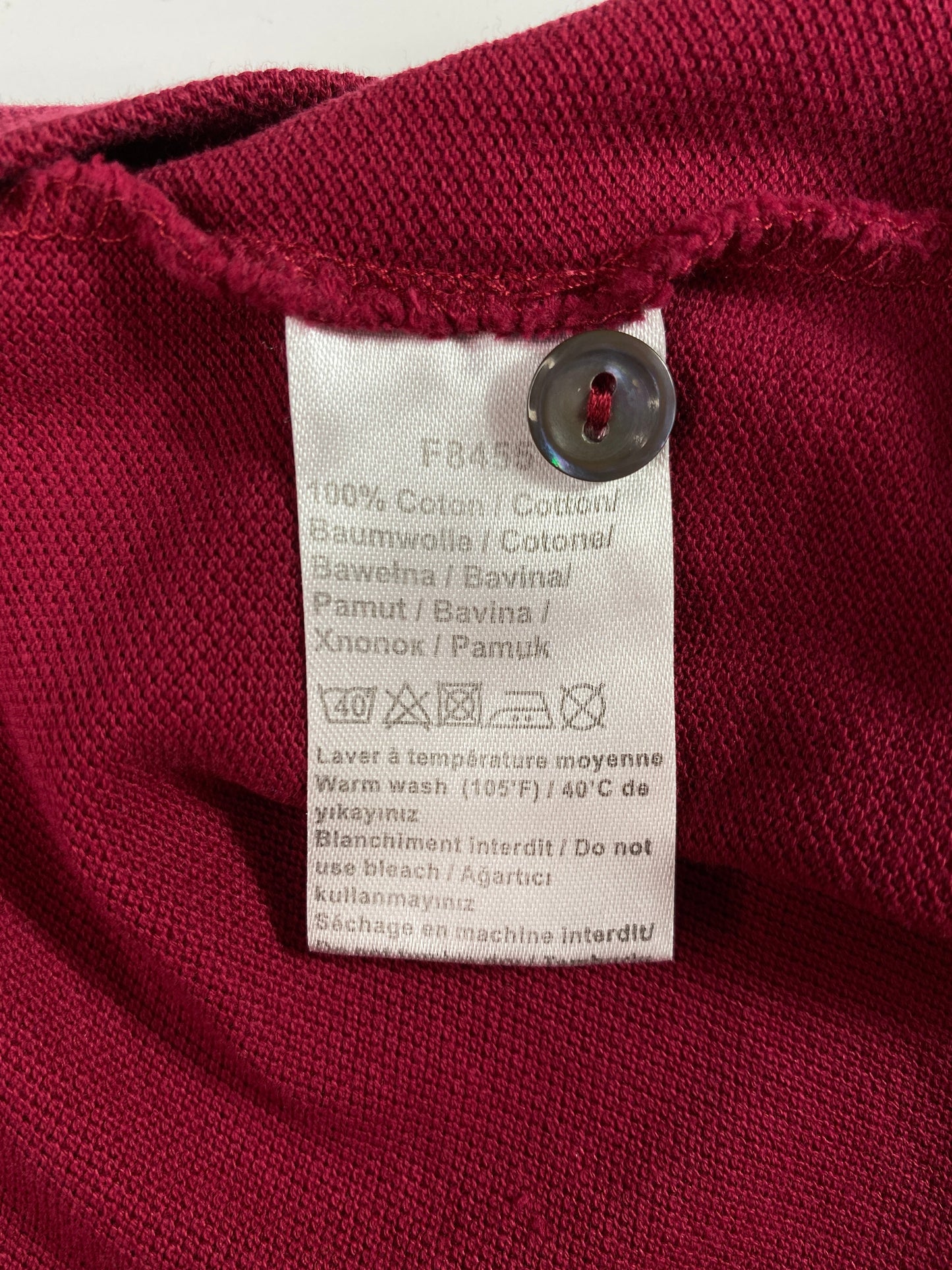 Vintage LACOSTE Size L Polo Shirt / F246T