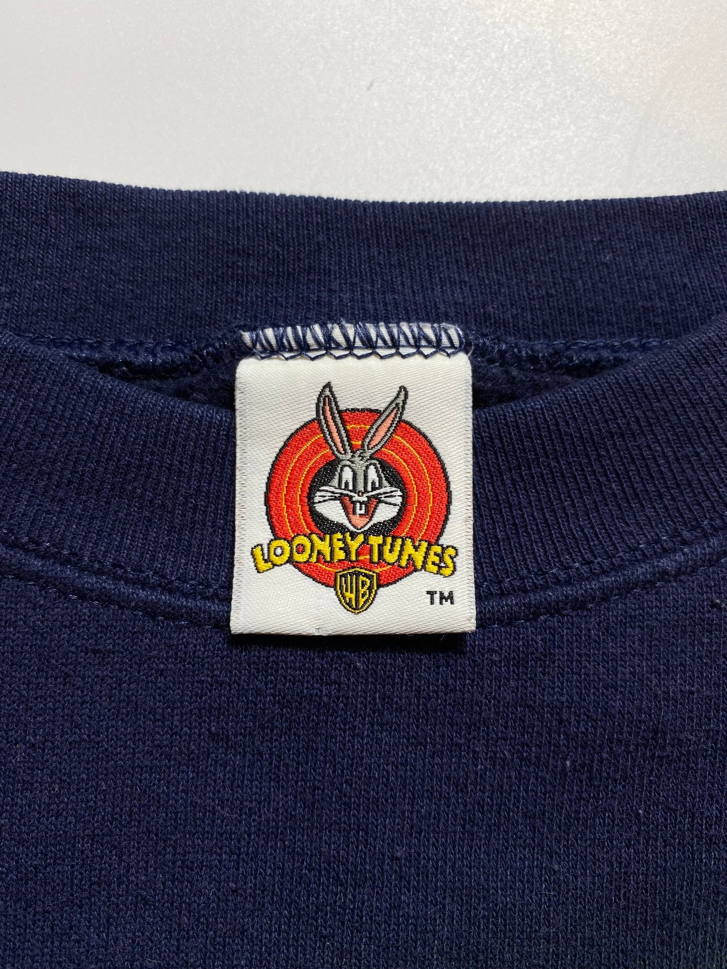 1999 LOONEY TUNES Size No Tag (Approx.Ladies M) Vintage Sweat-shirt / G4071S
