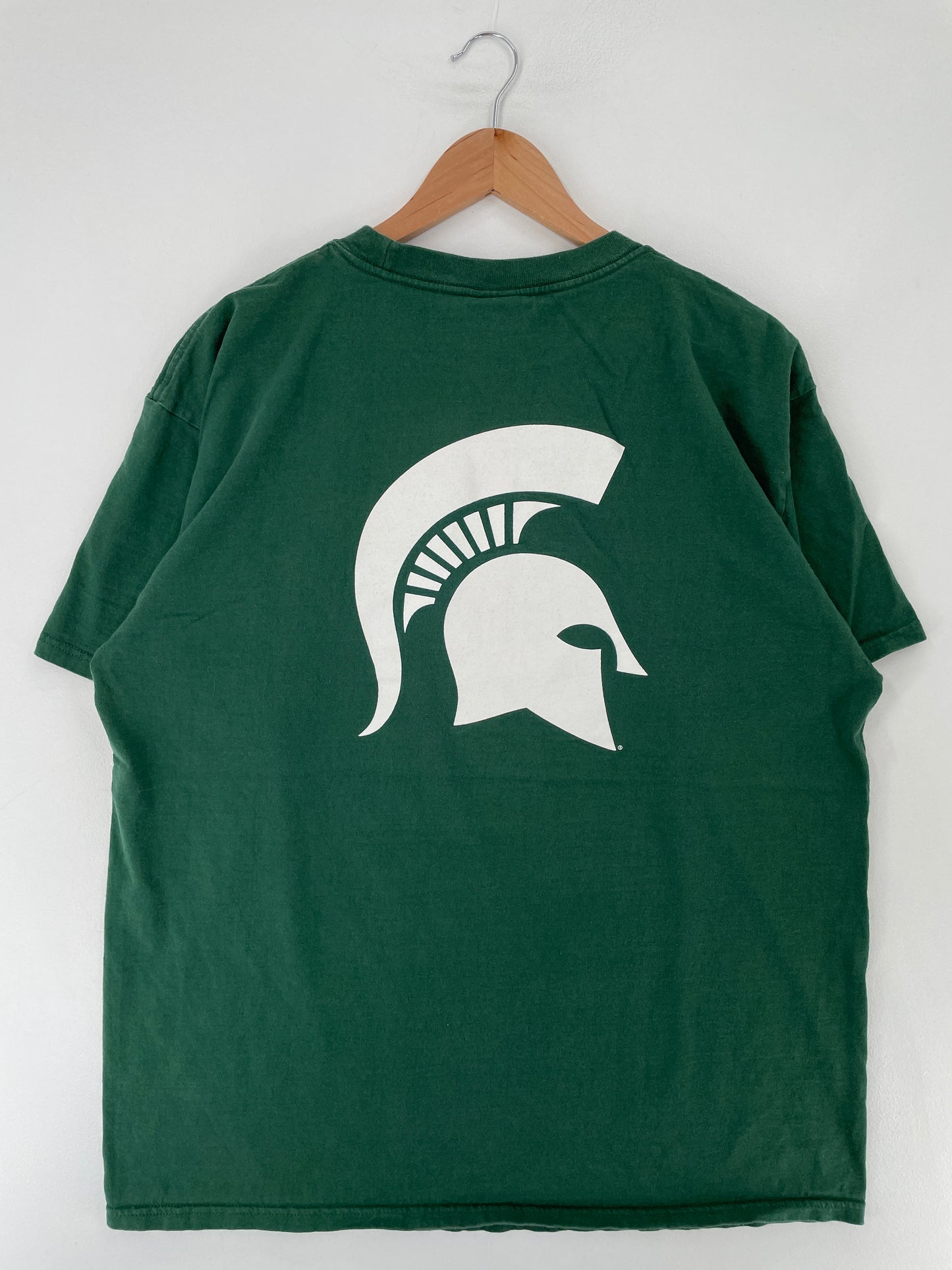 00' NIKE x MICHIGAN Size L Vintage College T-shirt / E7982T