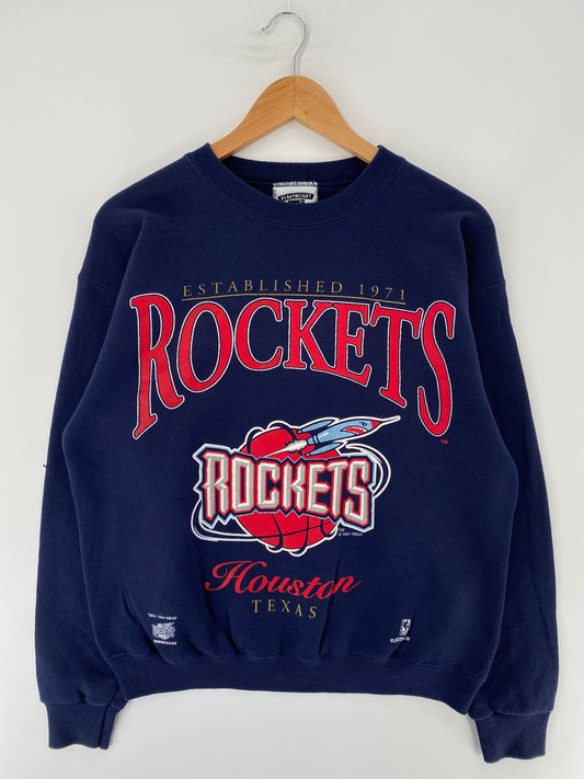1994 HOUSTON ROCKETS Made in USA Size M Vintage NBA Sweat-Shirt / E9425S