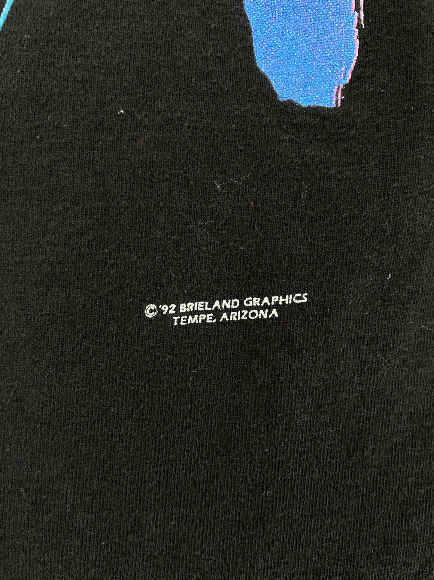 1992 I LOVE THE NIGHT LIFE Made in USA Size M Vintage T-Shirt / F3592T