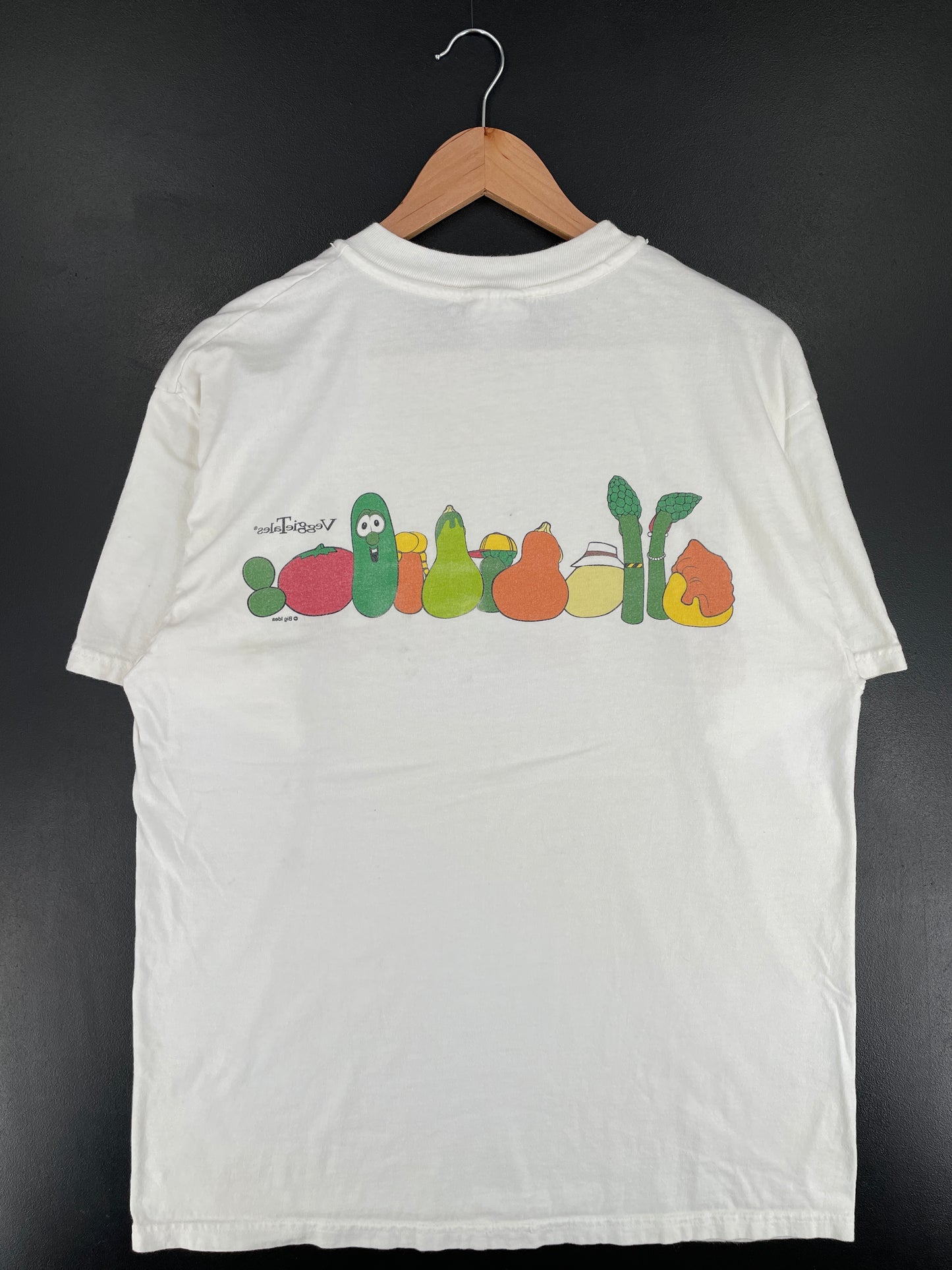 90’s VEGGIETALES Size L Vintage T-shirt / E8401T