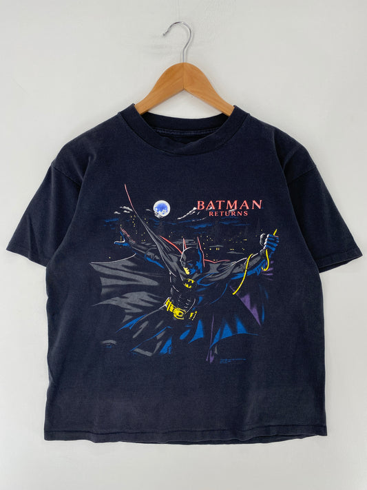 1991 BATMAN MARVEL Size No Tag (Approx.L) Vintage T-Shirt / E8746T