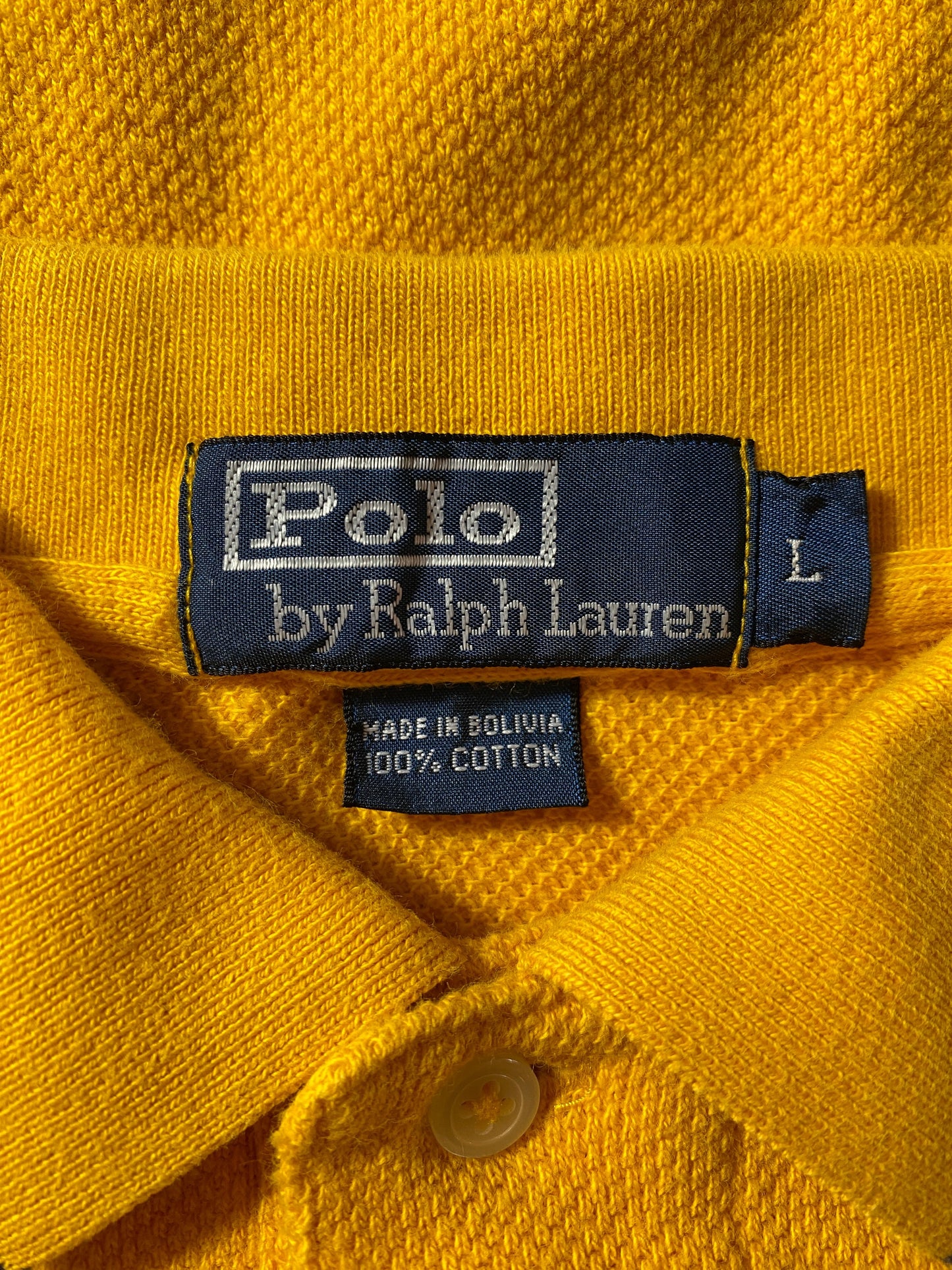.Vintage POLO RALPH LAUREN Size L Polo Shirt / E8353B