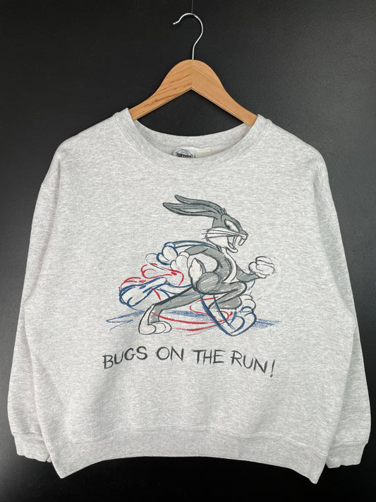 1994 LOONEY TUNES BUSG BUNNY Size L Vintage Sweat-shirt / F2400S