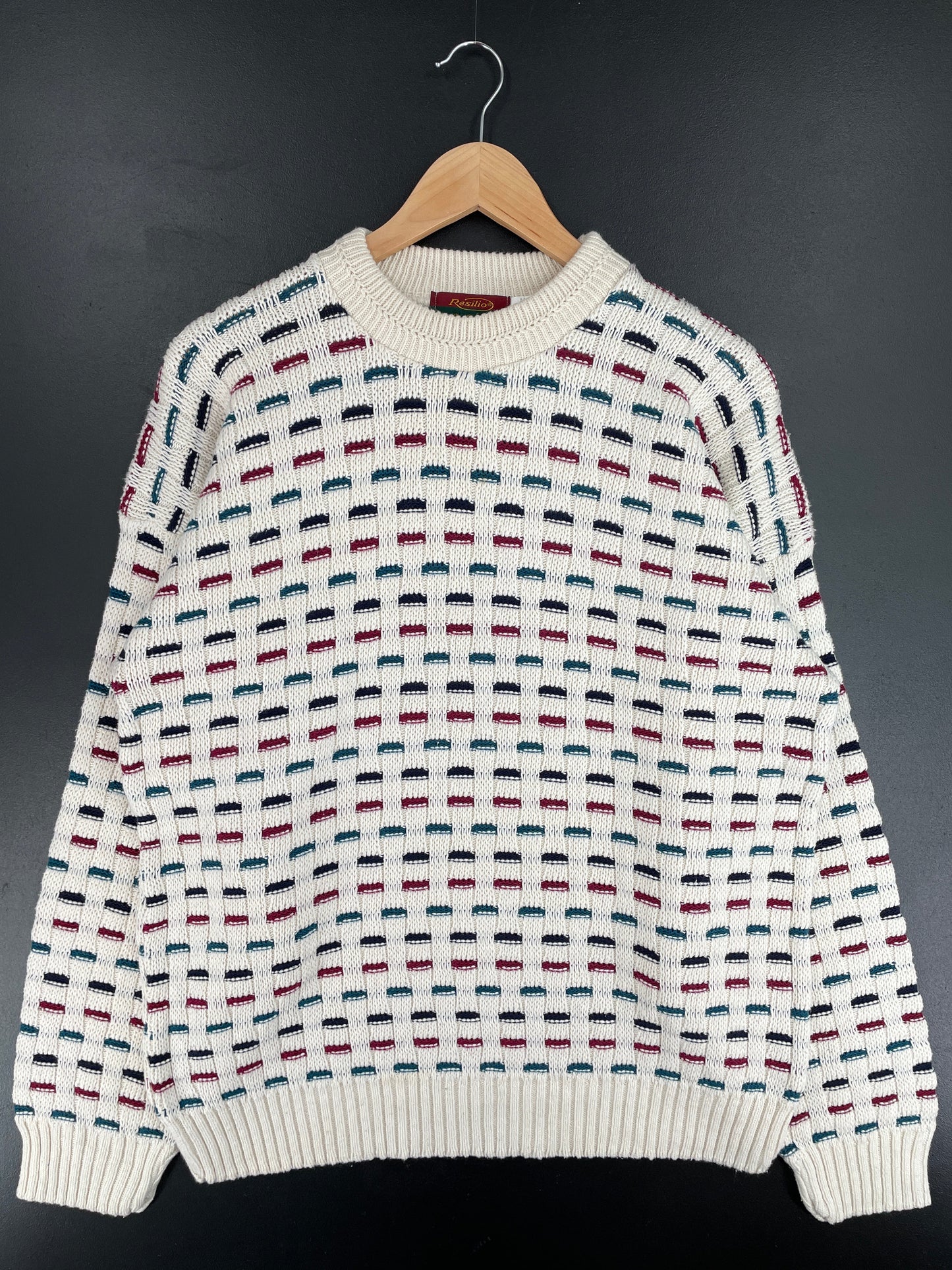 Vintage COOGI Style Size XL Cotton Knit Sweater / F5879K