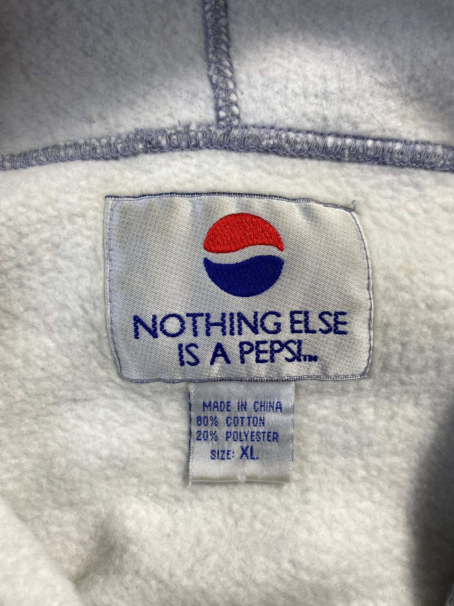 Vintage PEPSI Size XL Hoodie Sweat-Shirt / E7648S