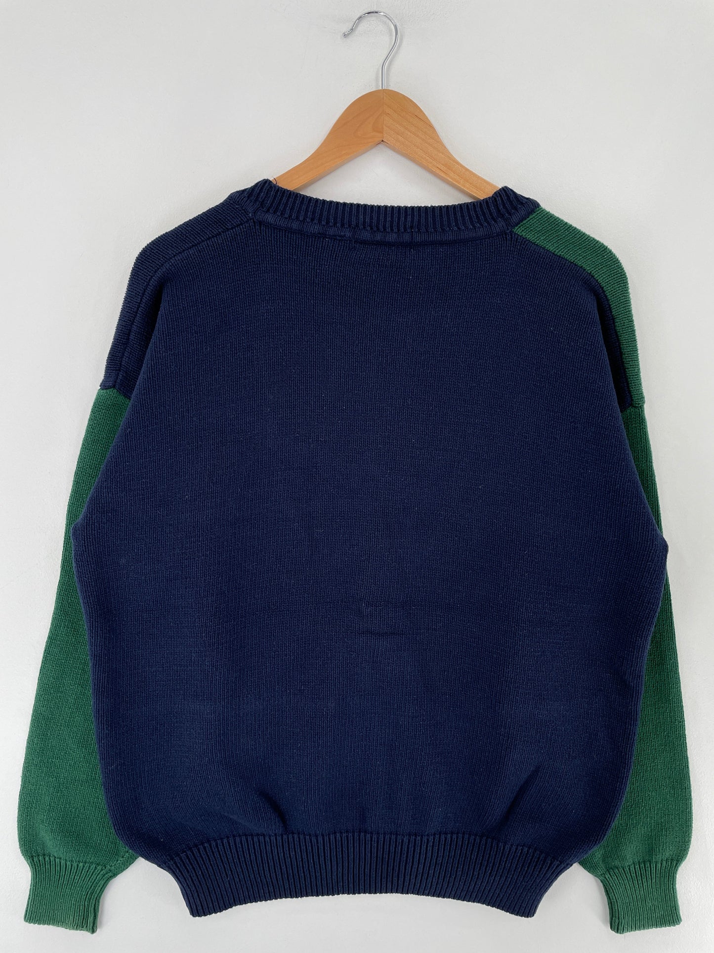Vintage HATHAWAY Size L Cotton Knit Cardigan / F4495K