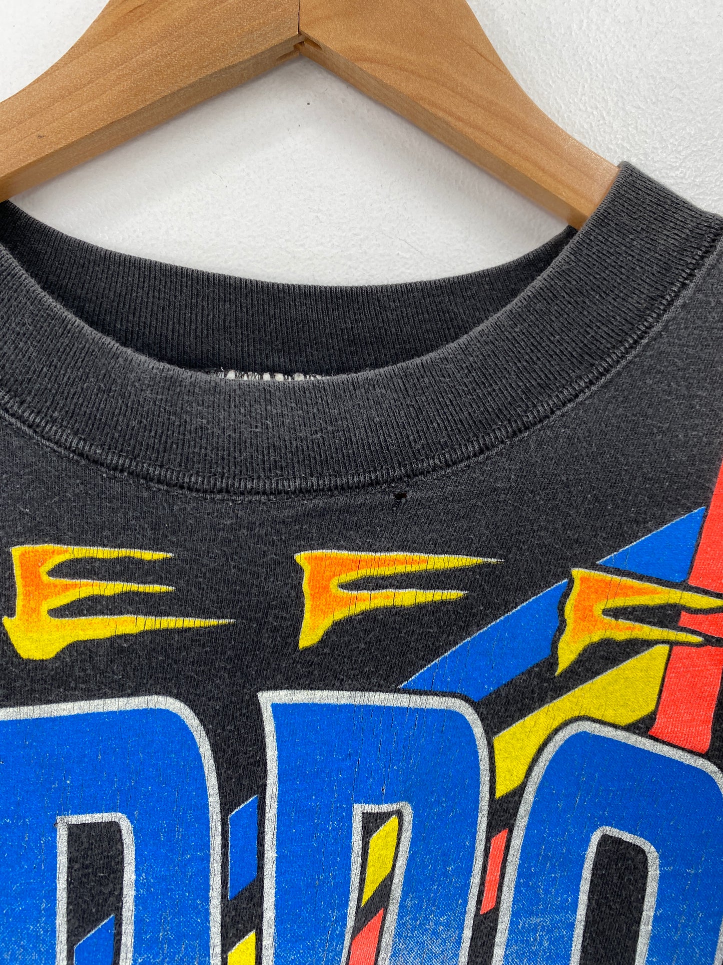 1995 NASCAR JEFF GORDON Made in USA Size L Vintage Racing T-Shirt / E8740T