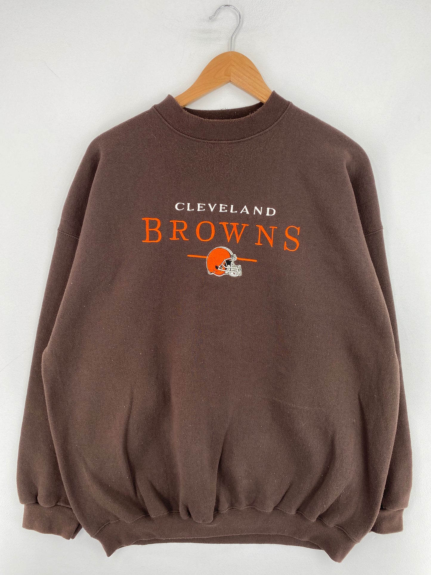 00’ CLEVELAND BROWNS Size XXL NFL Sweat-shirt / E9303S