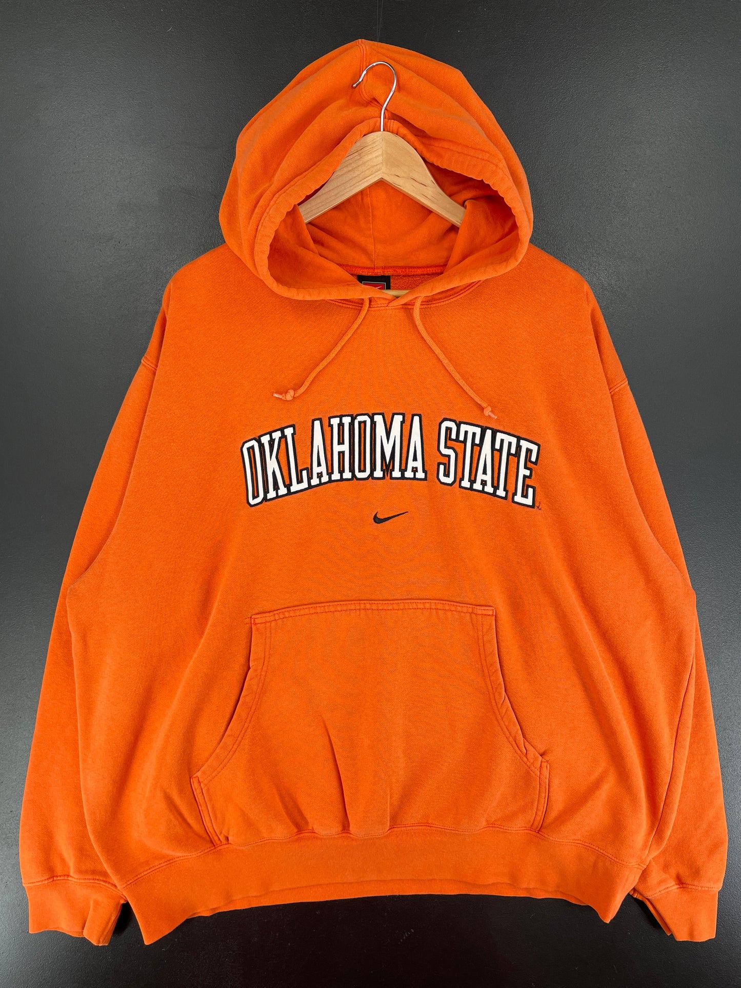 00' NIKE x OKLAHOMA STATE Size XL Vintage College Hoodie Sweat shirt / F4365S
