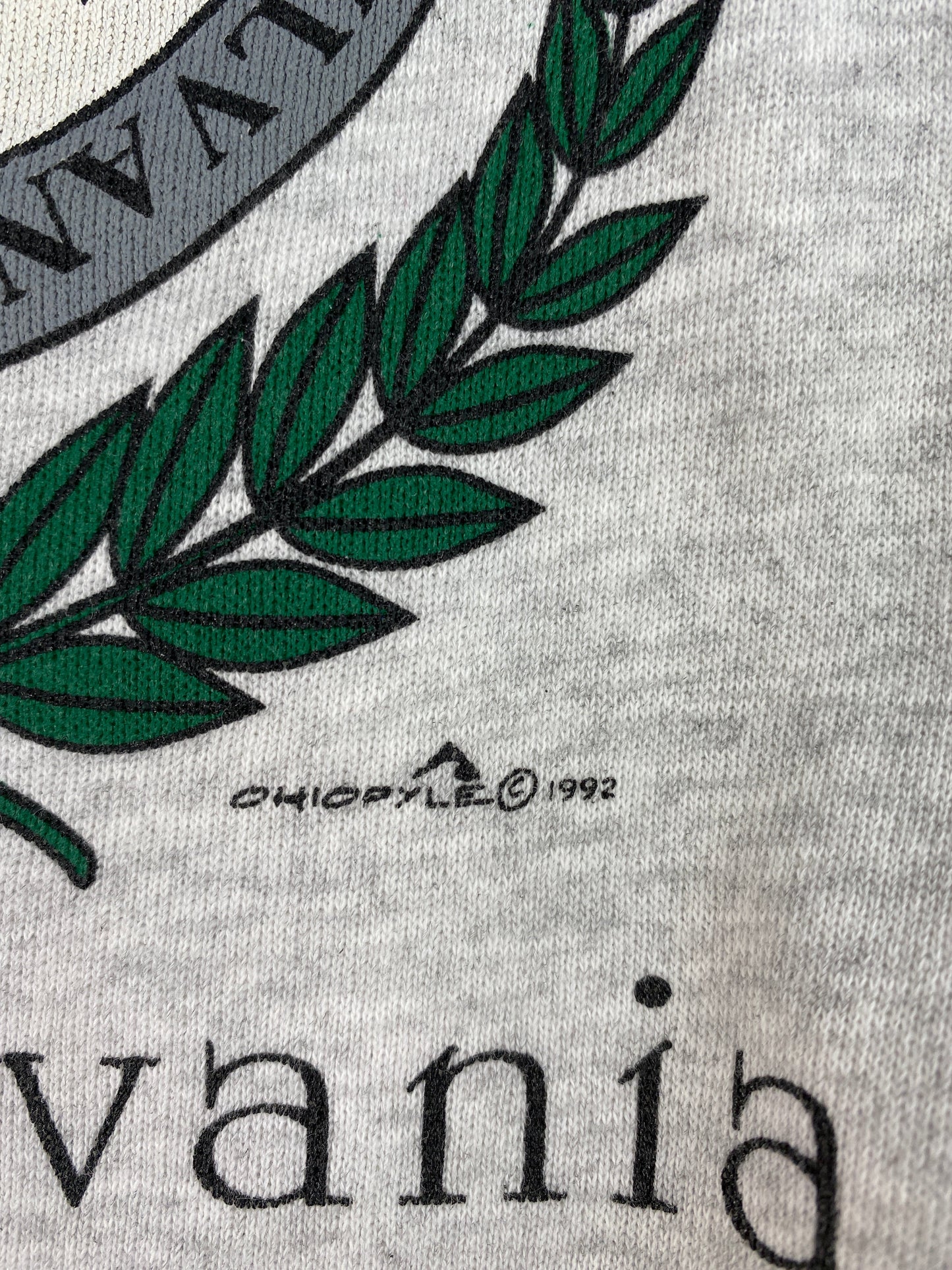 1992 ST. THOMAS Size XL Vintage College Sweat-shirt / G5963S