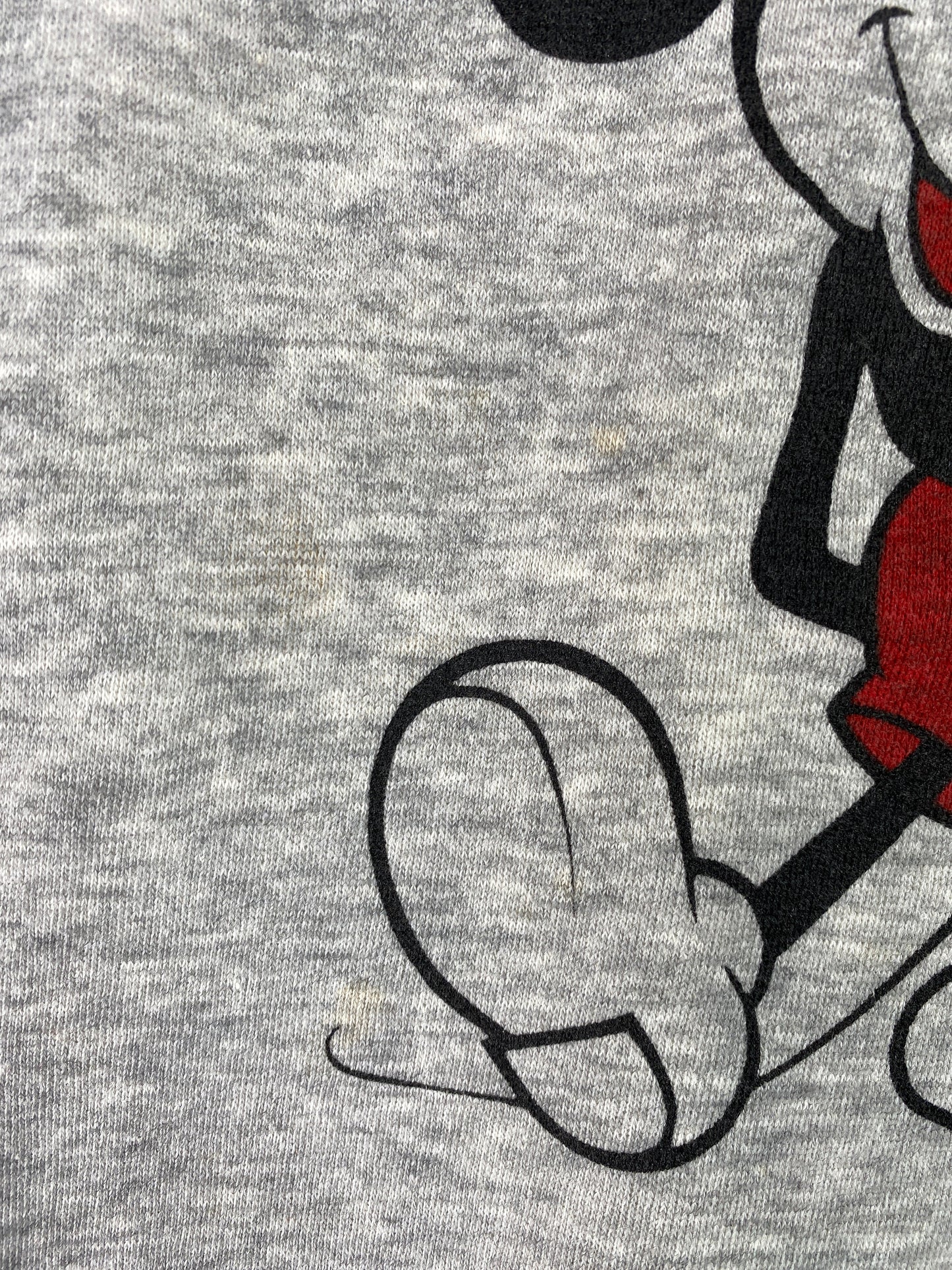 .90's DISNEY MICKEY Size M Vintage Sweat-shirt / E7454S