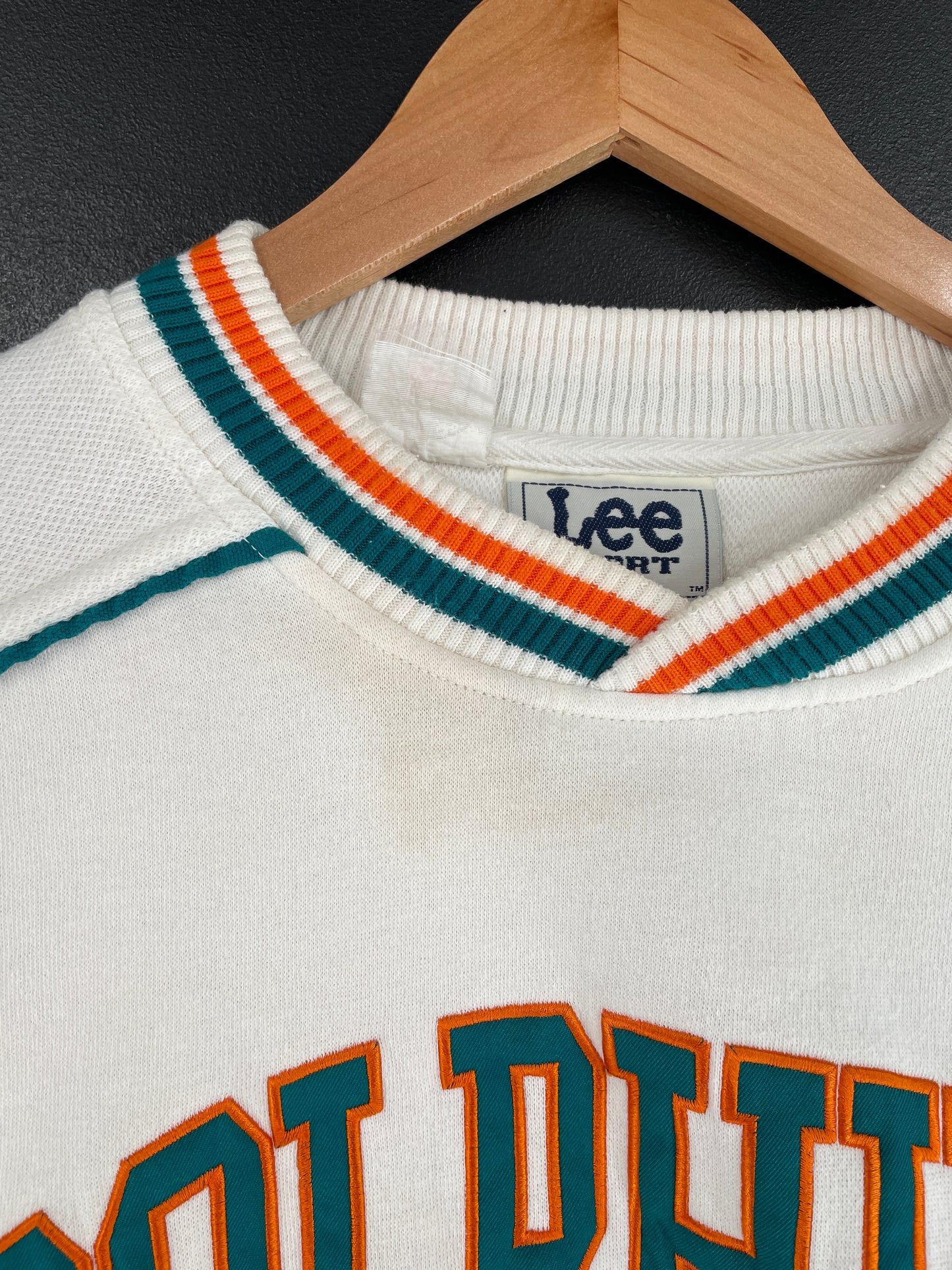 00’ MIAMI DOLPHINS Size XL Vintage NFL Sweat-Shirt / F203S