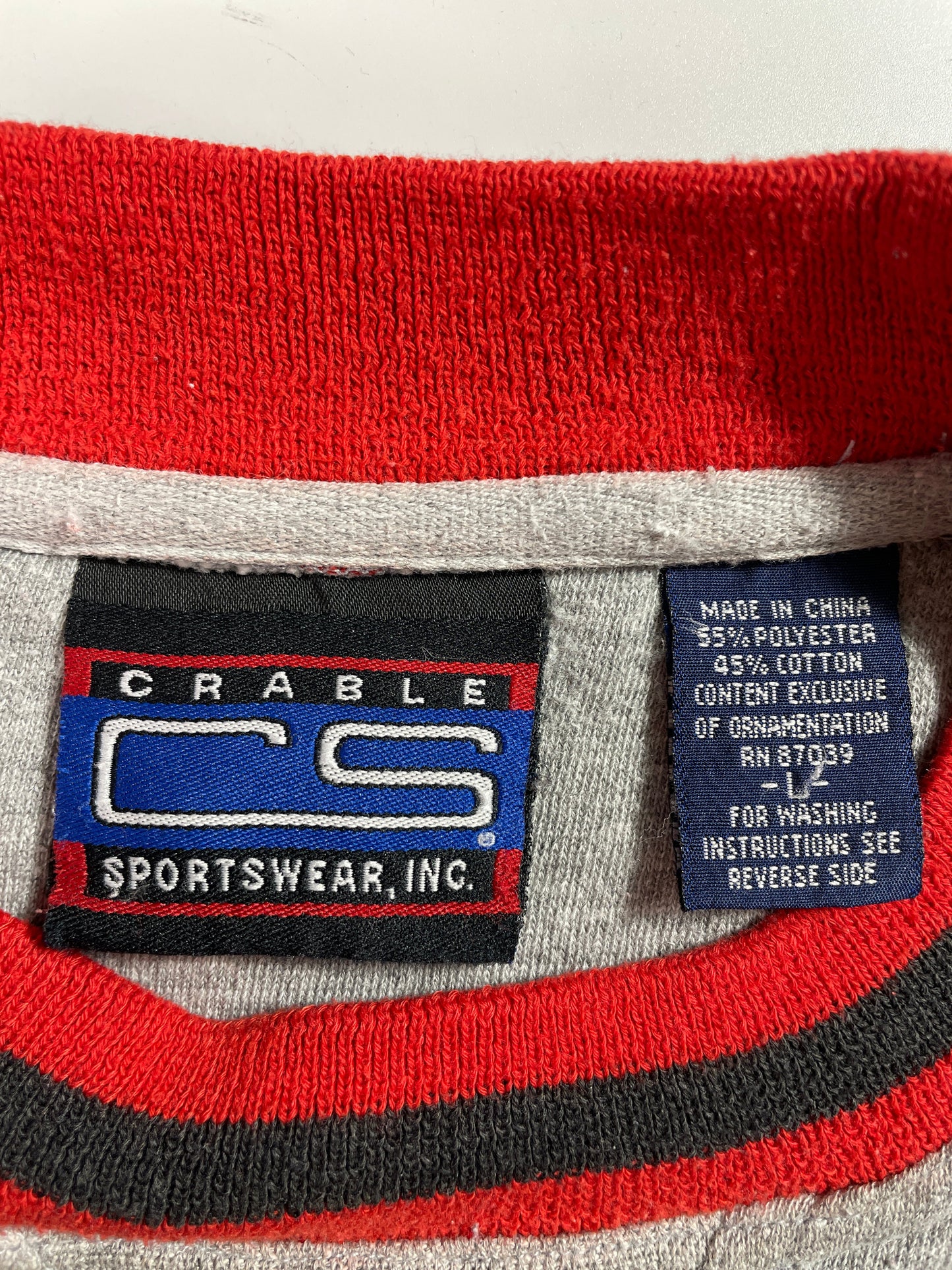 90’s OHIO STATE Size L Vintage College Sweat-shirt / F1754S