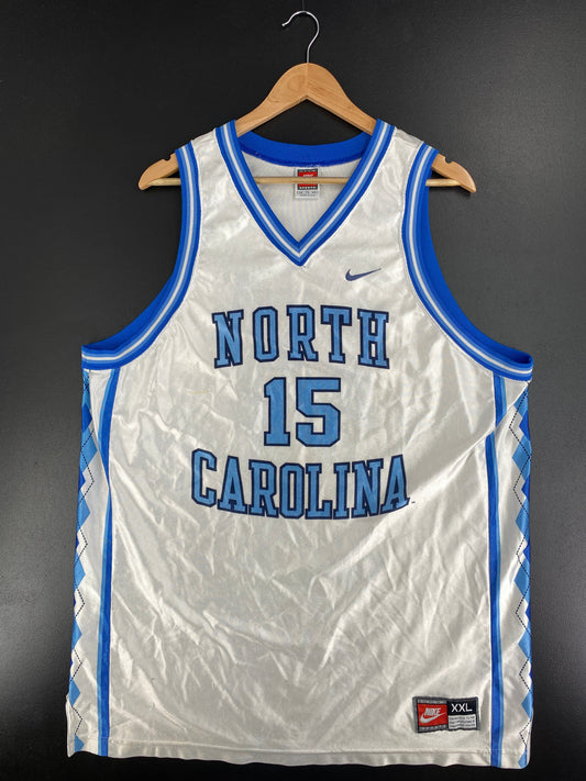 .00' NIKE x UNIVERSITY OF NORTH CAROLINA GARRISON BROOKS Made in USA Size XXL Vintage College Jersey / F457J