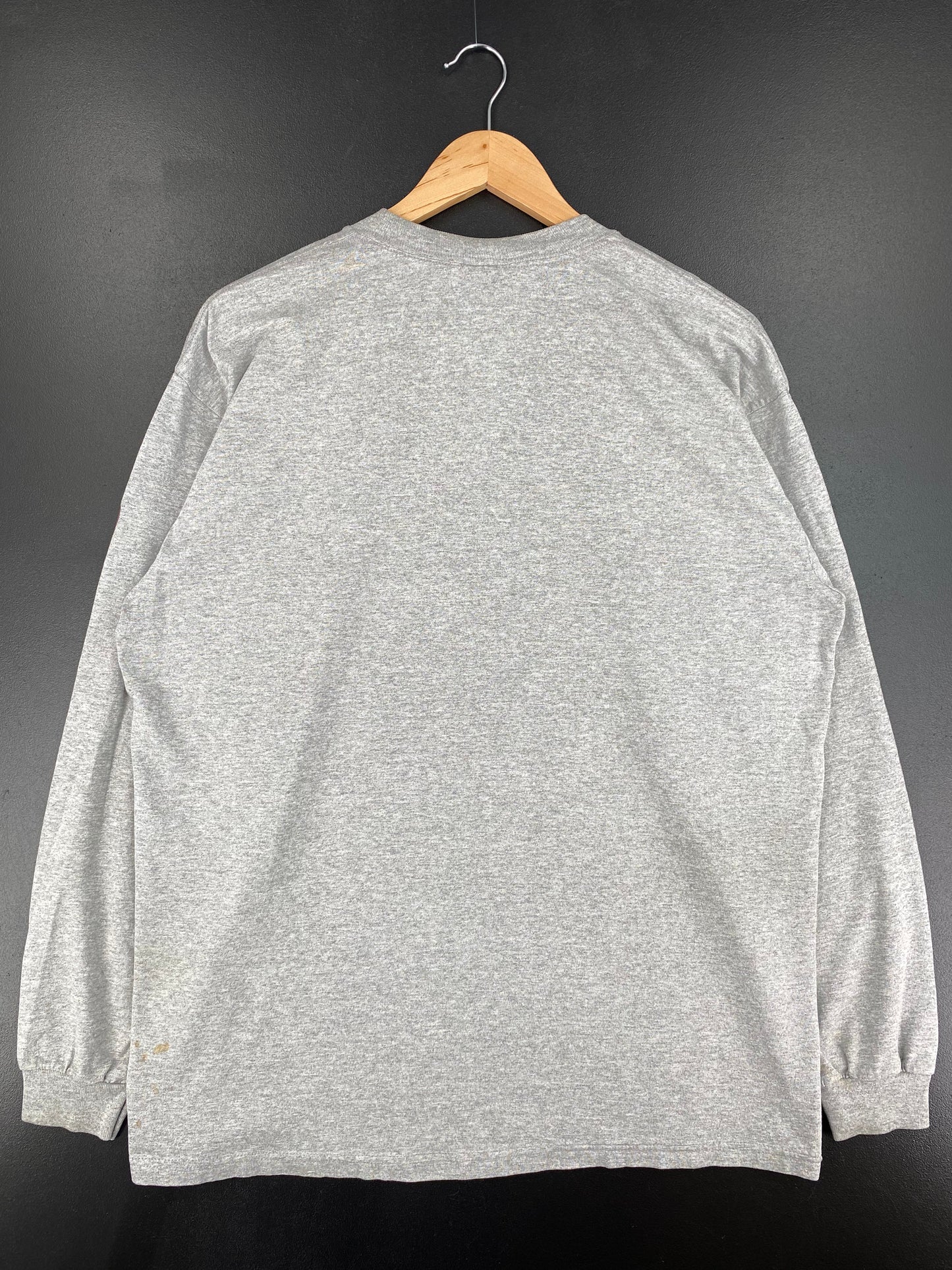 00' NIKE x HARVARD CRIMSON Size L Vintage College Long Sleeve T-Shirt / F340T