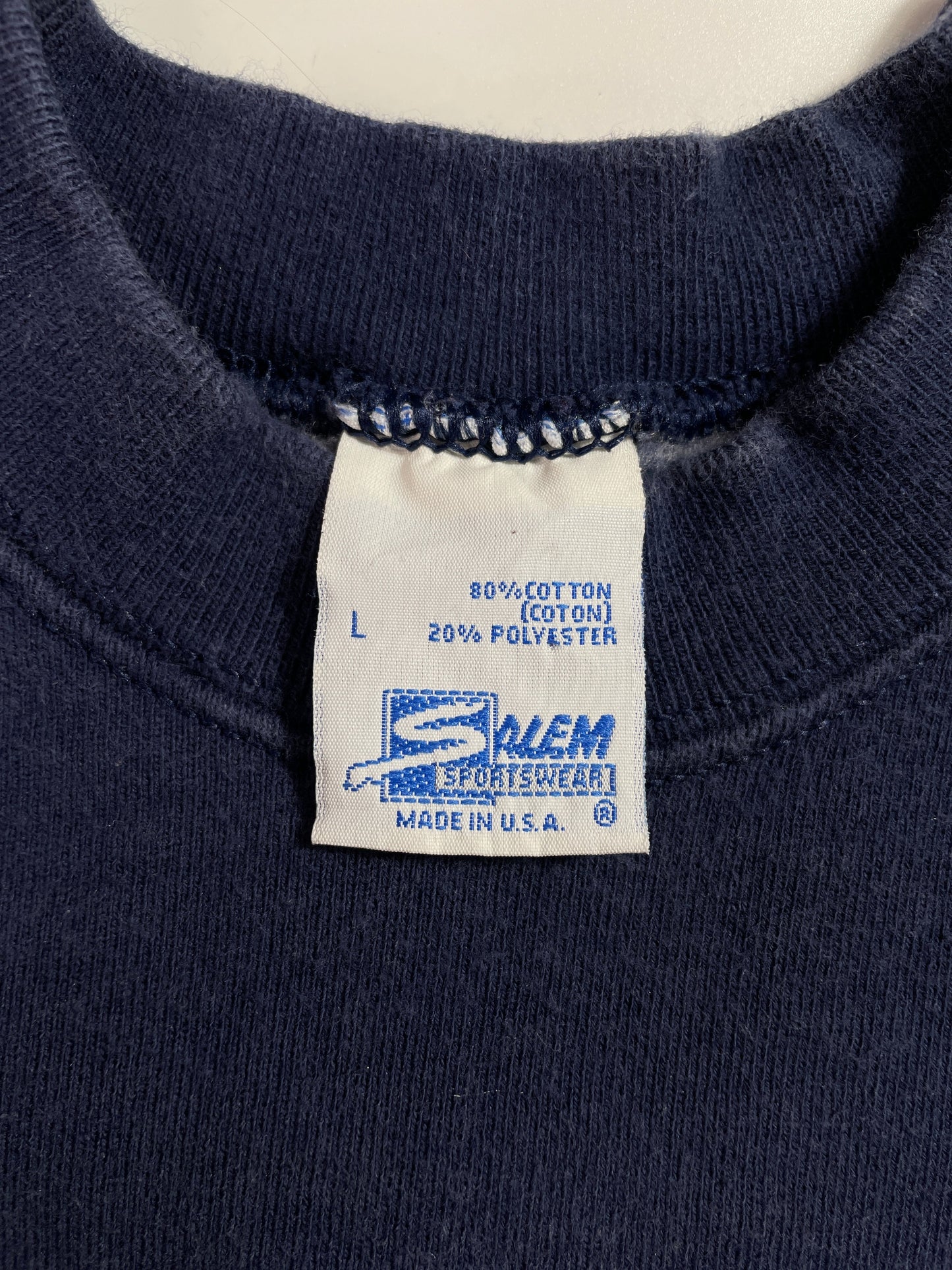 90's SALEM x NEW ENGLAND PATRIOTS Made in USA Size L Vintage NFL Sweat-shirt / F1508S