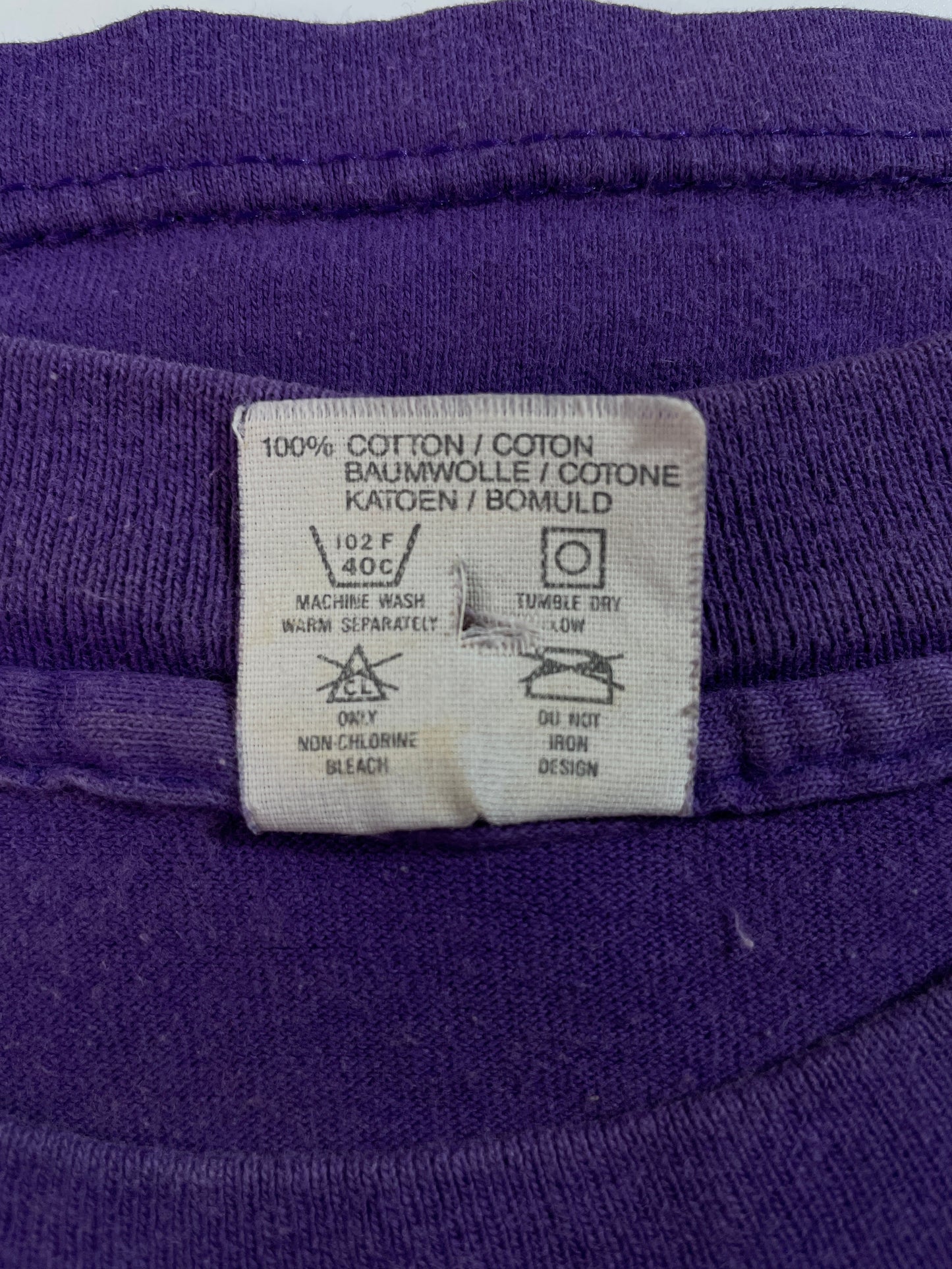 90's MINNESOTA VIKINGS Made in USA Size XL Vintage NFL T-Shirt / G7166T