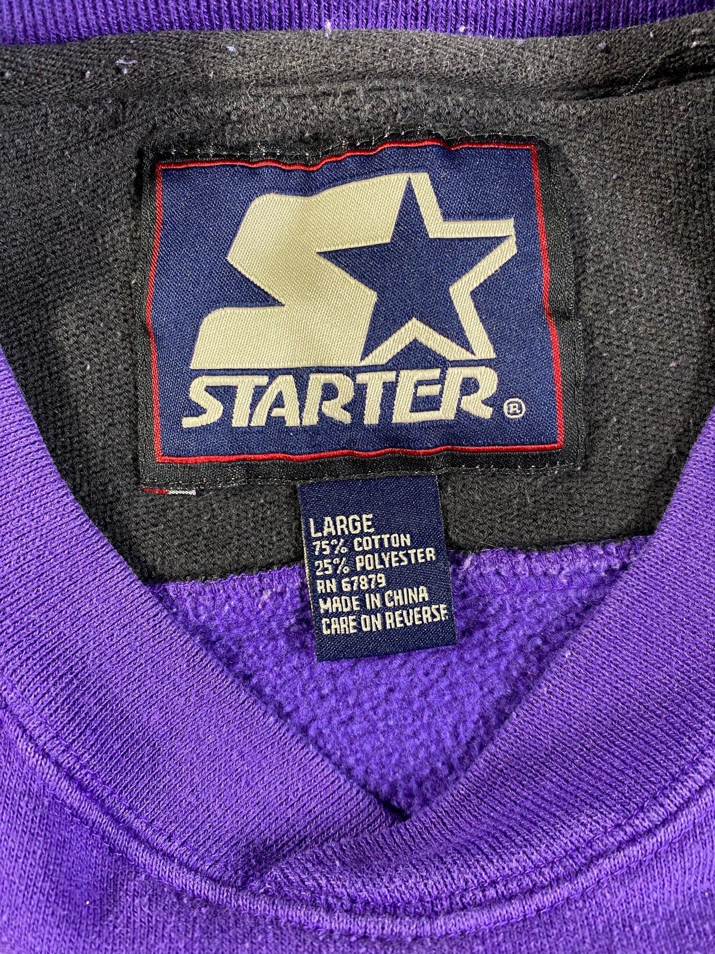 90’s STARTER x MINNESOTA VIKINGS Size L NFL Sweat-Shirt / G3364S