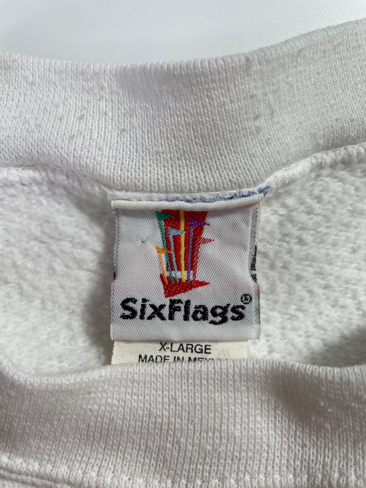 1999 LOONEY TUNES x SIX FLAGS Size XL Vintage Sweat-shirt /G5127S