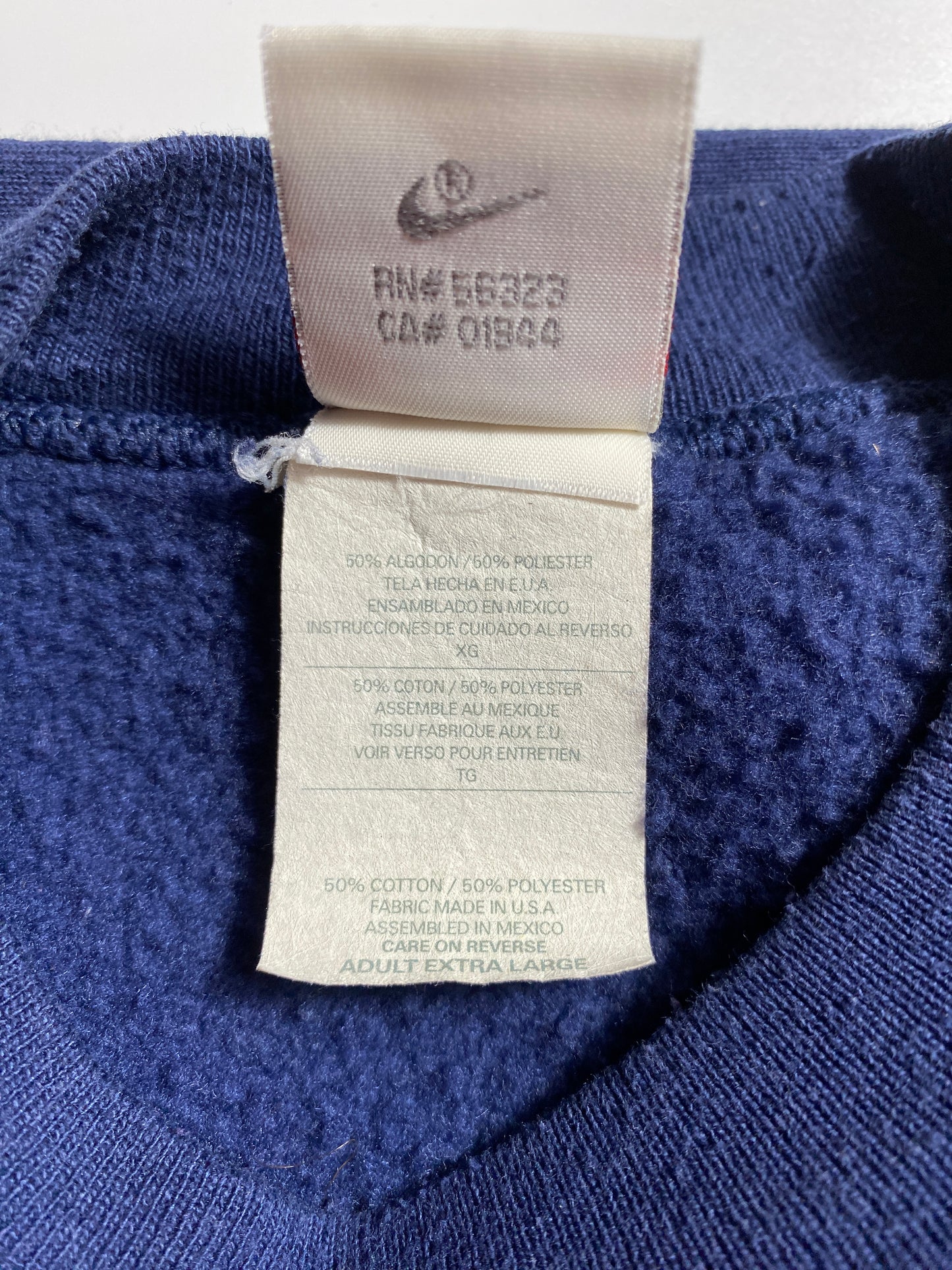 90's Remake NIKE Made in USA Size XL Vintage Sweat-Shirt / E9506S