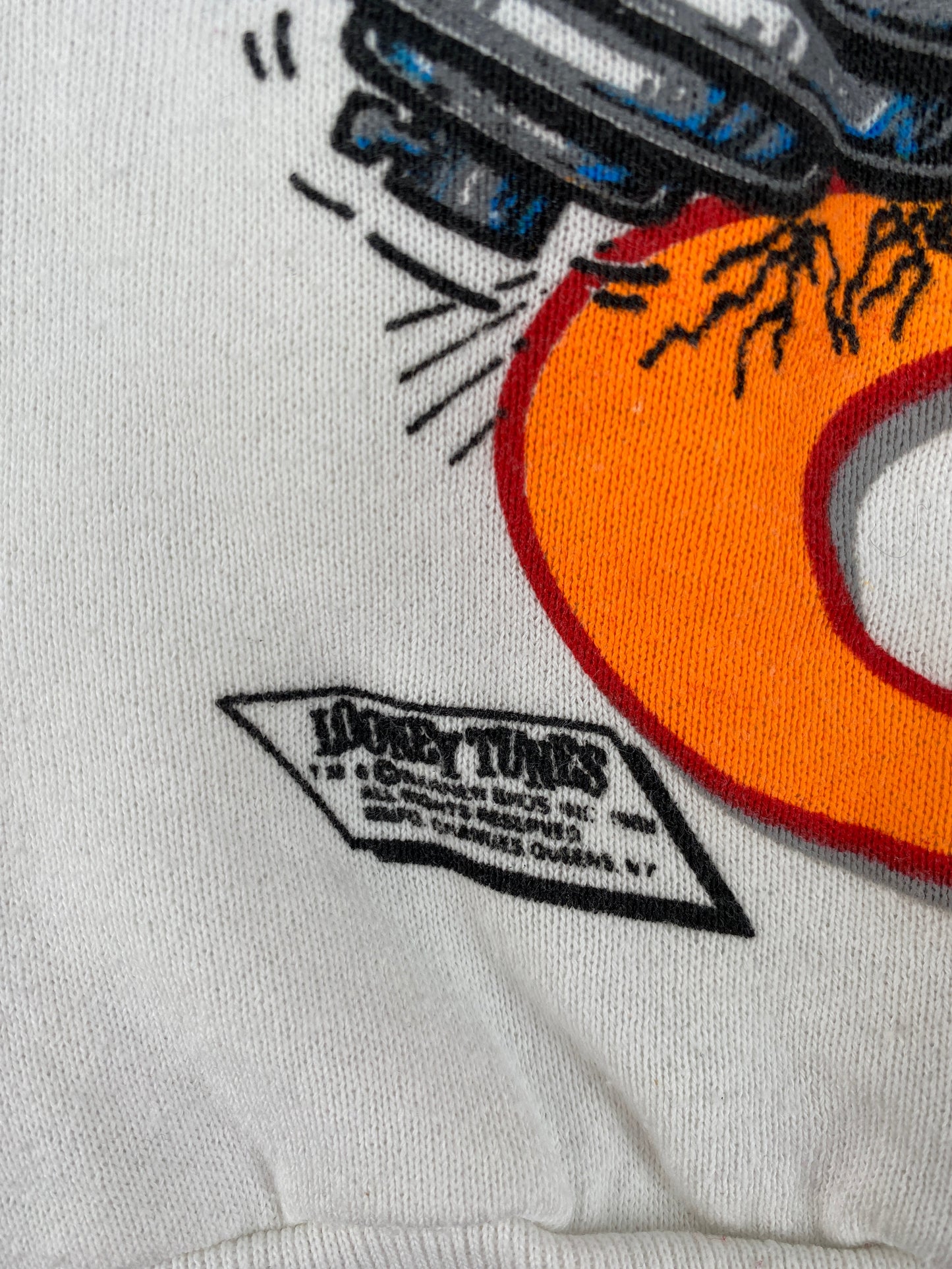 90's LOONEY TUNES TAZ Made in USA Size M Vintage Sweat-shirt / E7168S