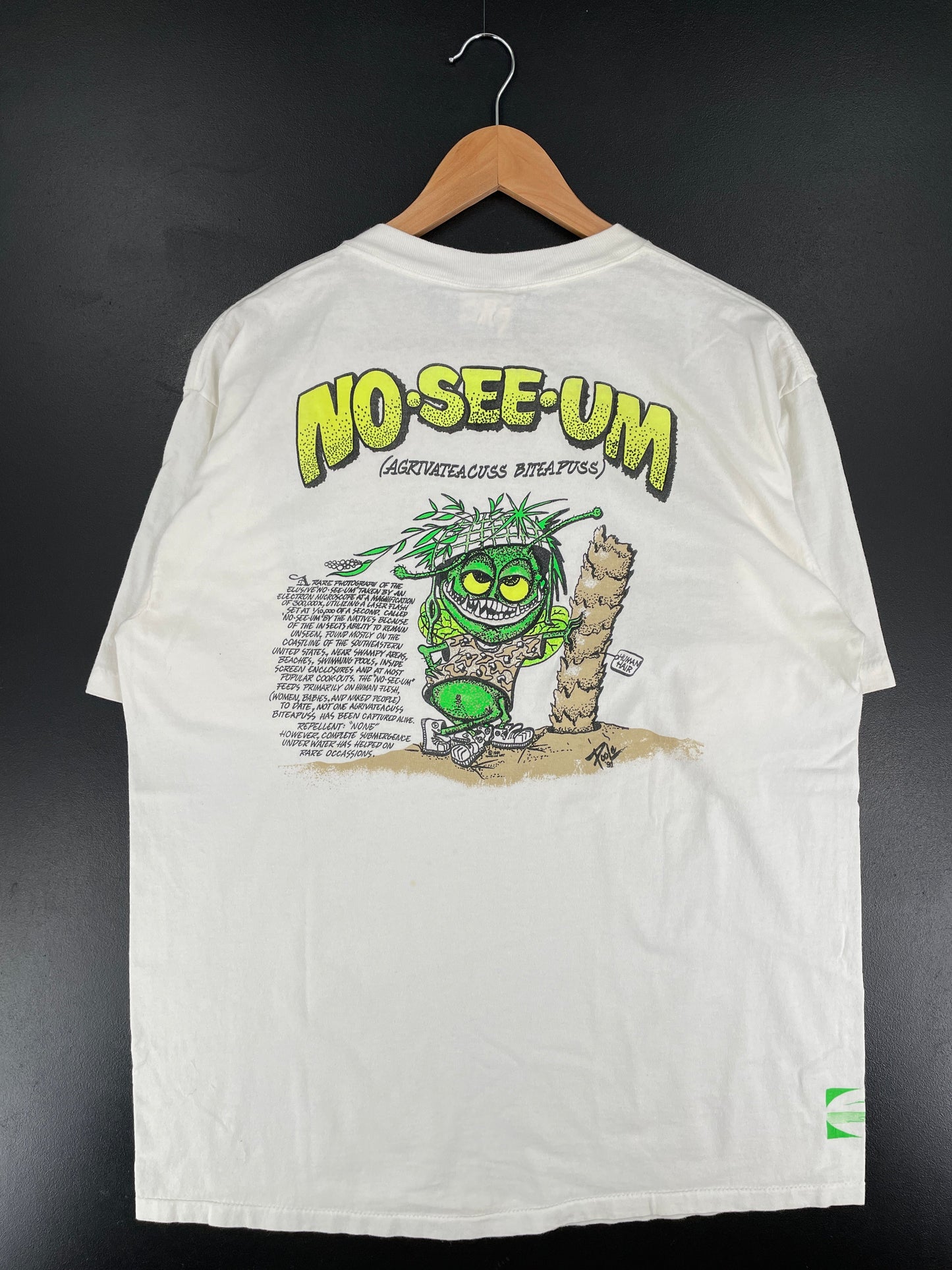 1991 NO SEE UM Made in USA Size XL Vintage T-shirt / F4578T