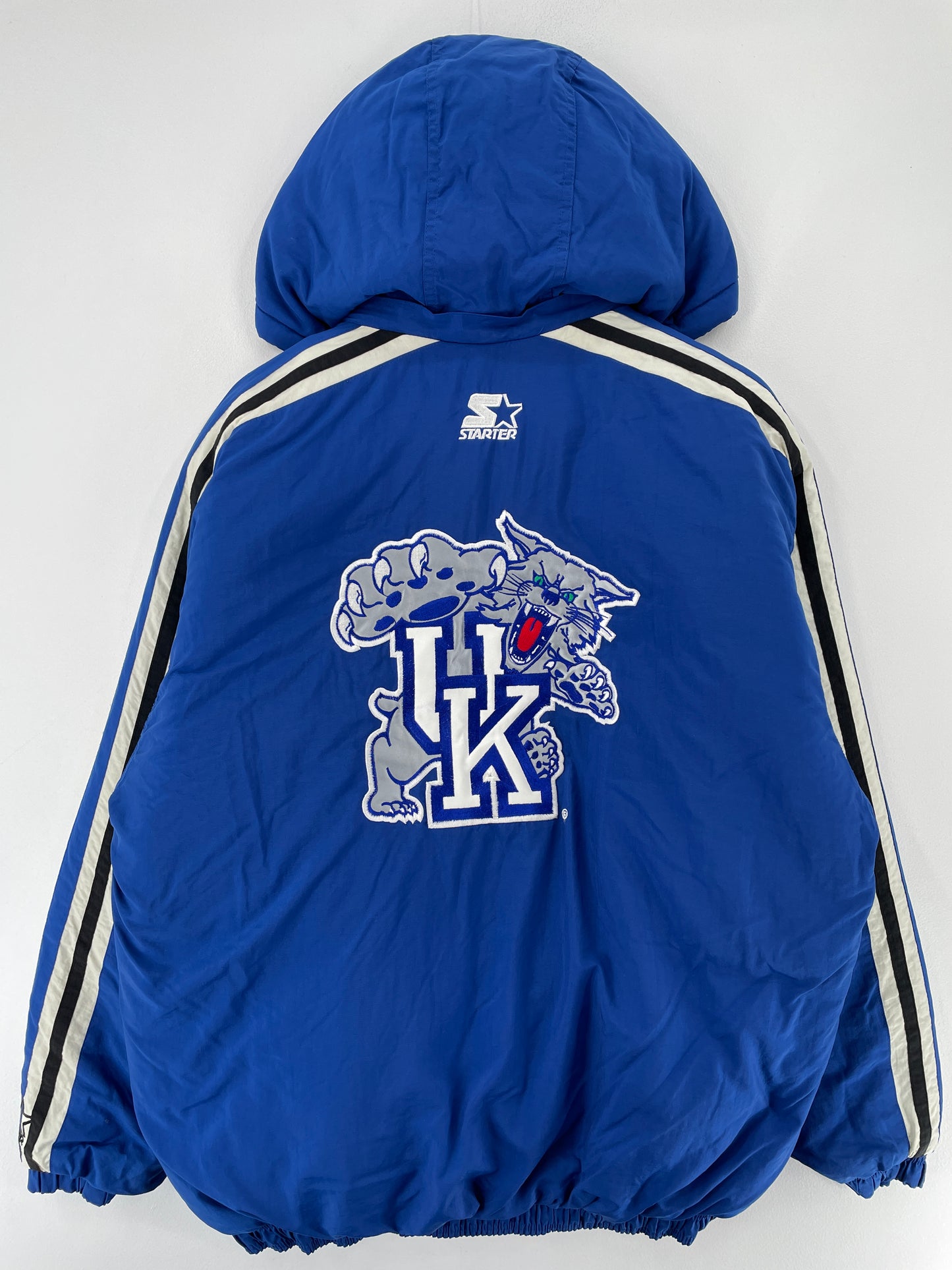 90’s STARTER x KENTUCKY Size M Vintage College Padded Nylon Jacket / E6875N