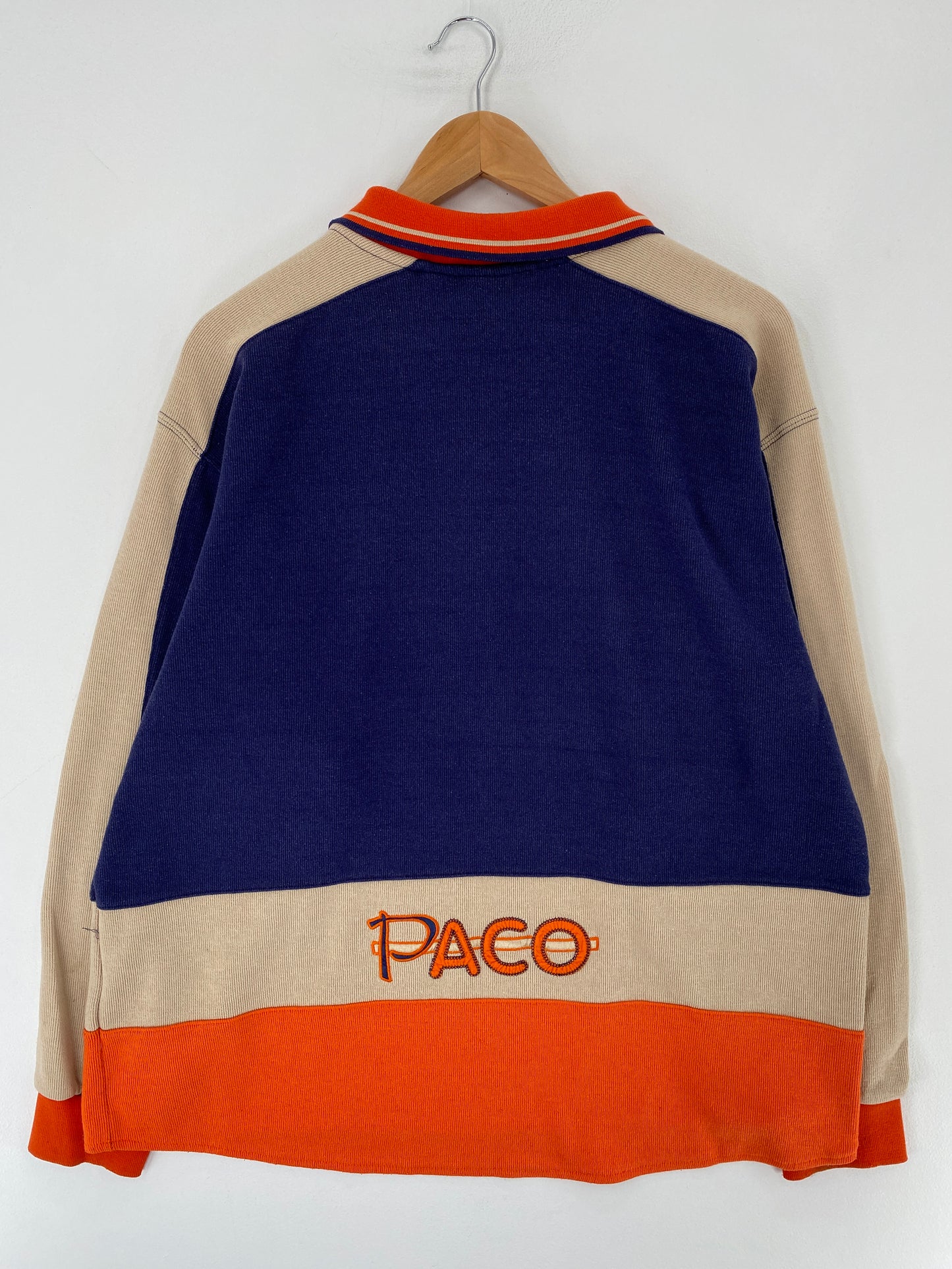 00’ PACO Size L Half Zip Sweat-shirt / G2059S